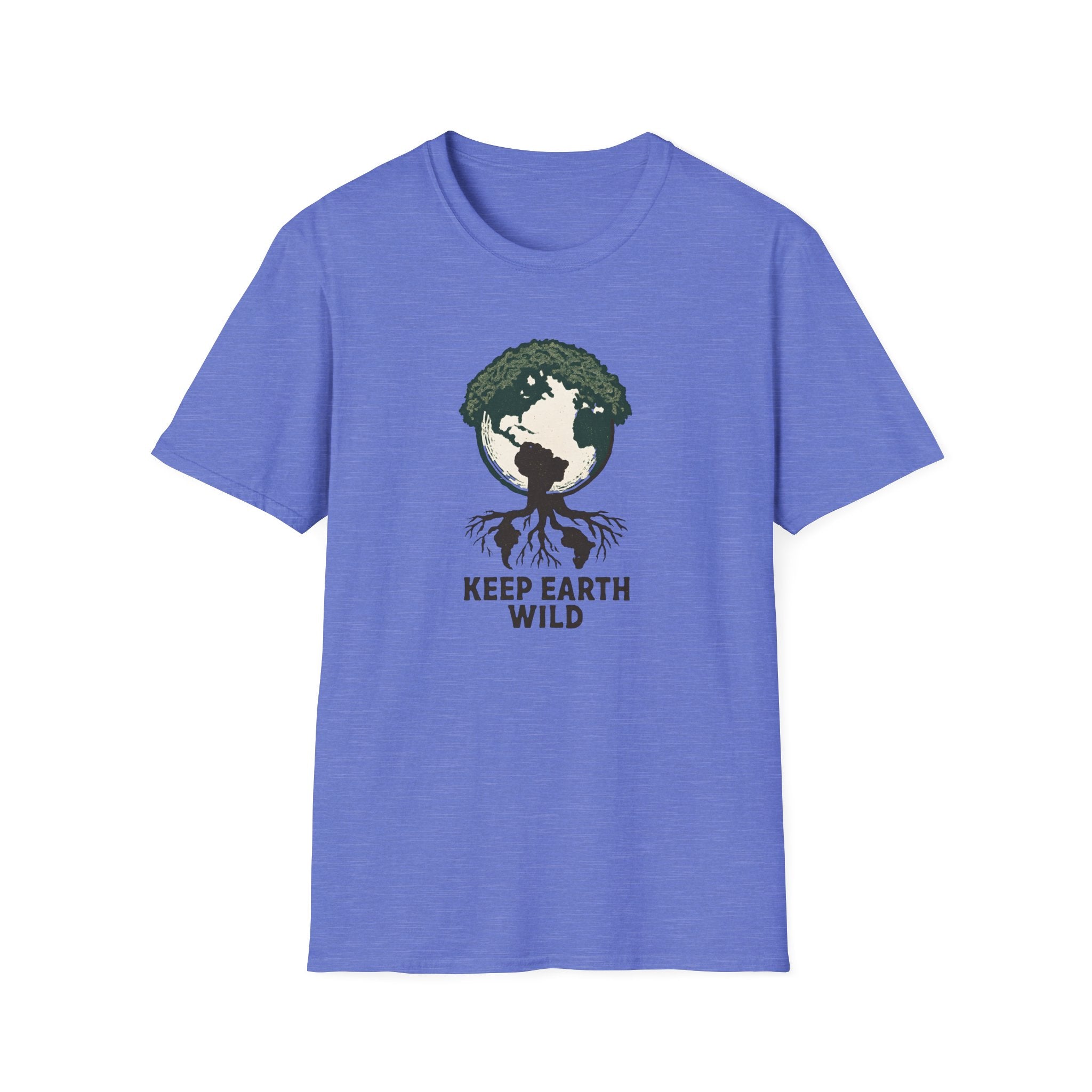 Keep Earth Wild T-Shirt | Eco Nature Conservation Tee