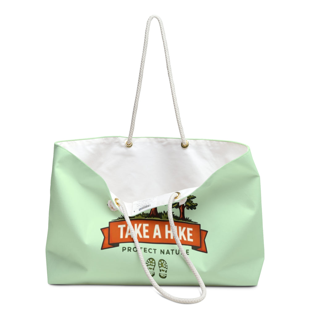 Take A Hike Weekender Bag | Protect Nature Travel Tote