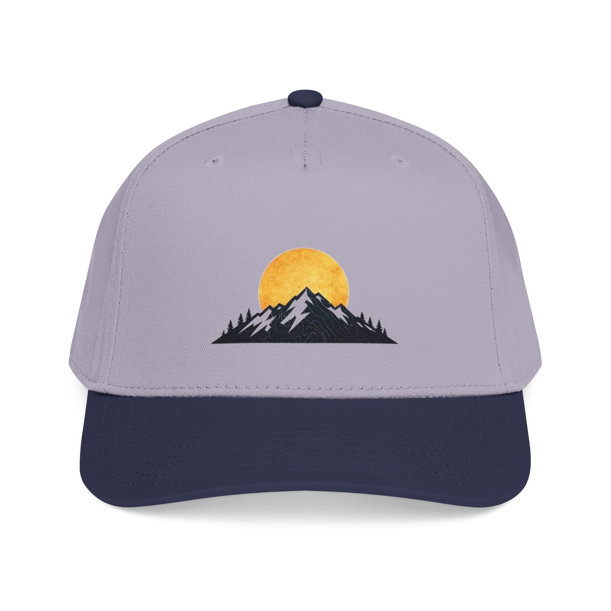 Mountain Landscape Baseball Cap | Rustic Outdoor Hiking Ball Cap