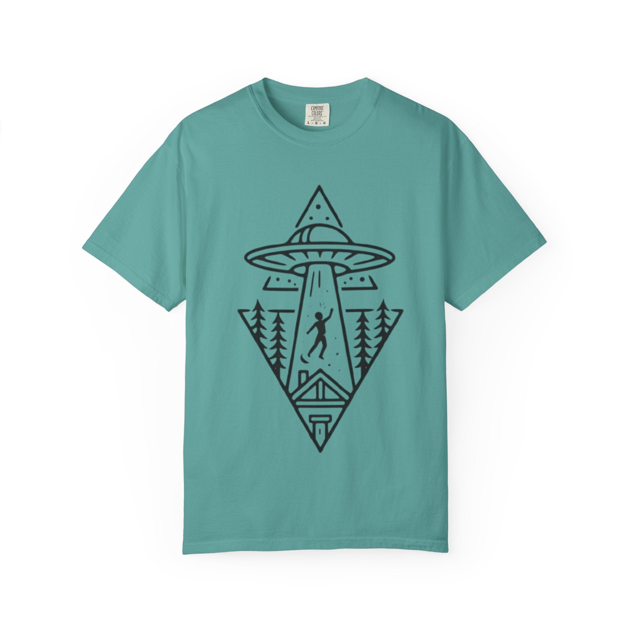 Alien Abduction Graphic T-Shirt