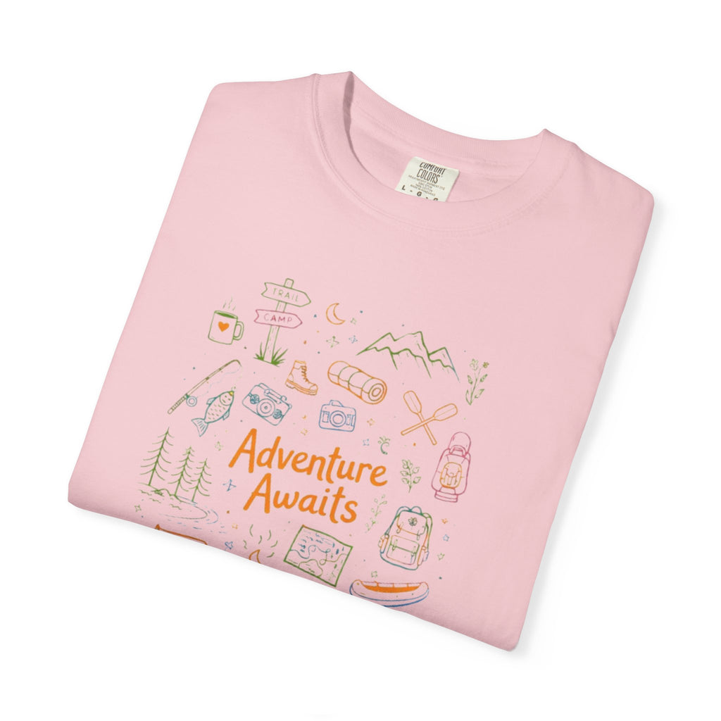 Adventure Awaits Camping T-Shirt | Outdoor Catalog Tee