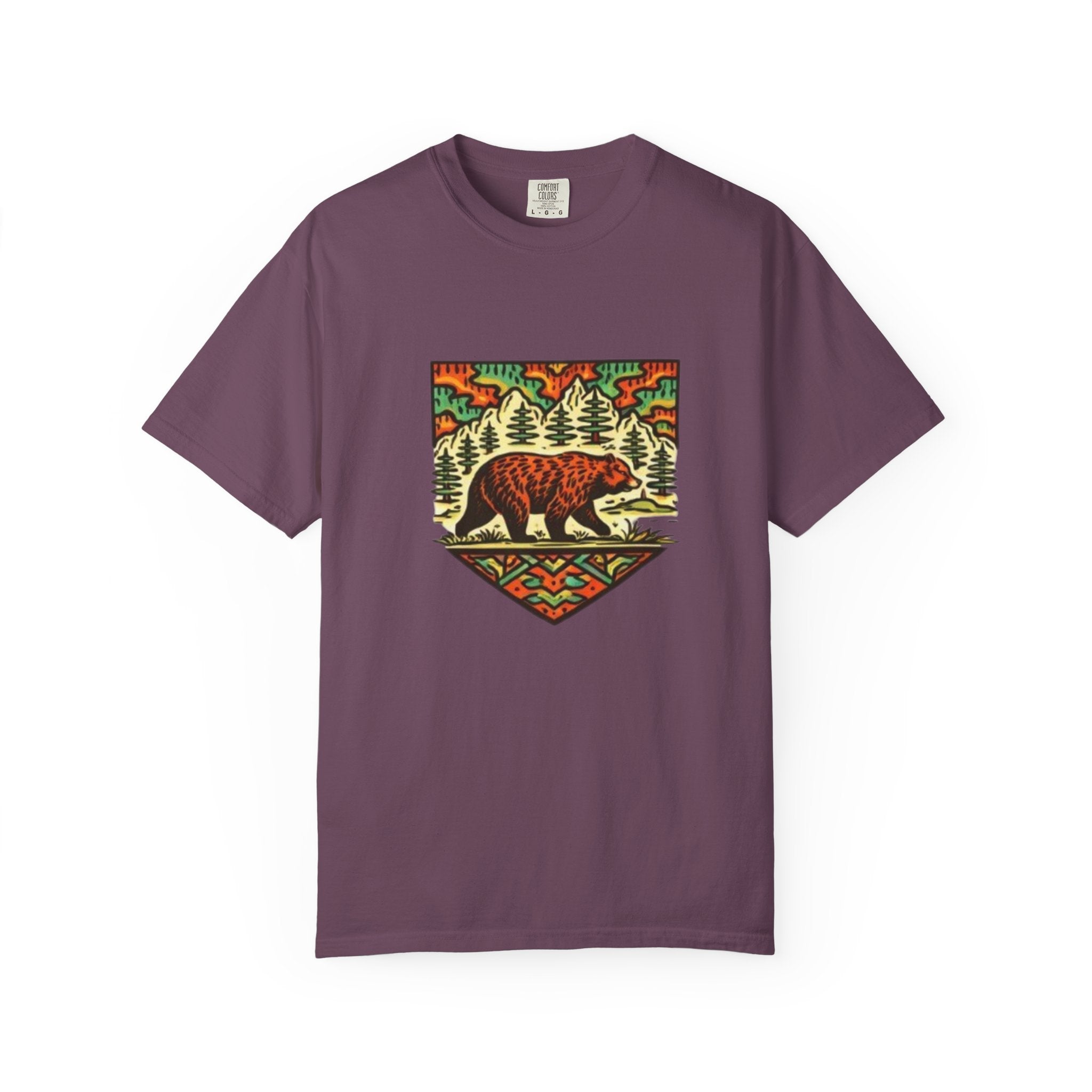 Bear Crest T-Shirt | Vintage Forest Adventure Graphic