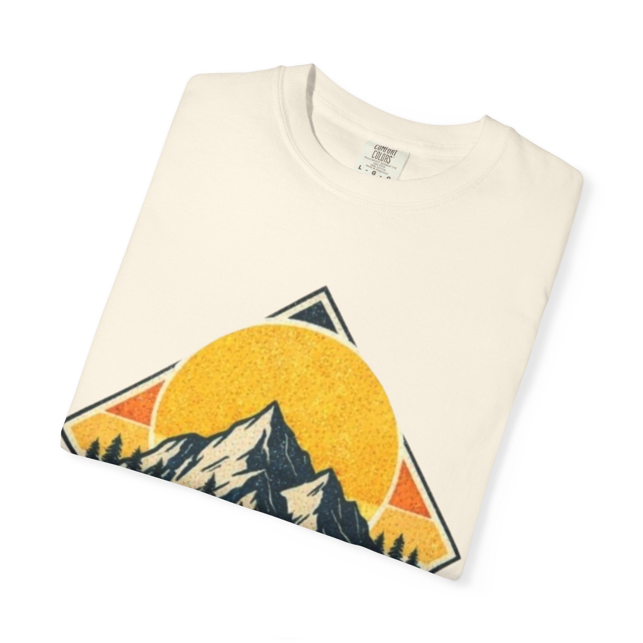 Mountain Sunset T-Shirt | Retro Outdoor Graphic Tee
