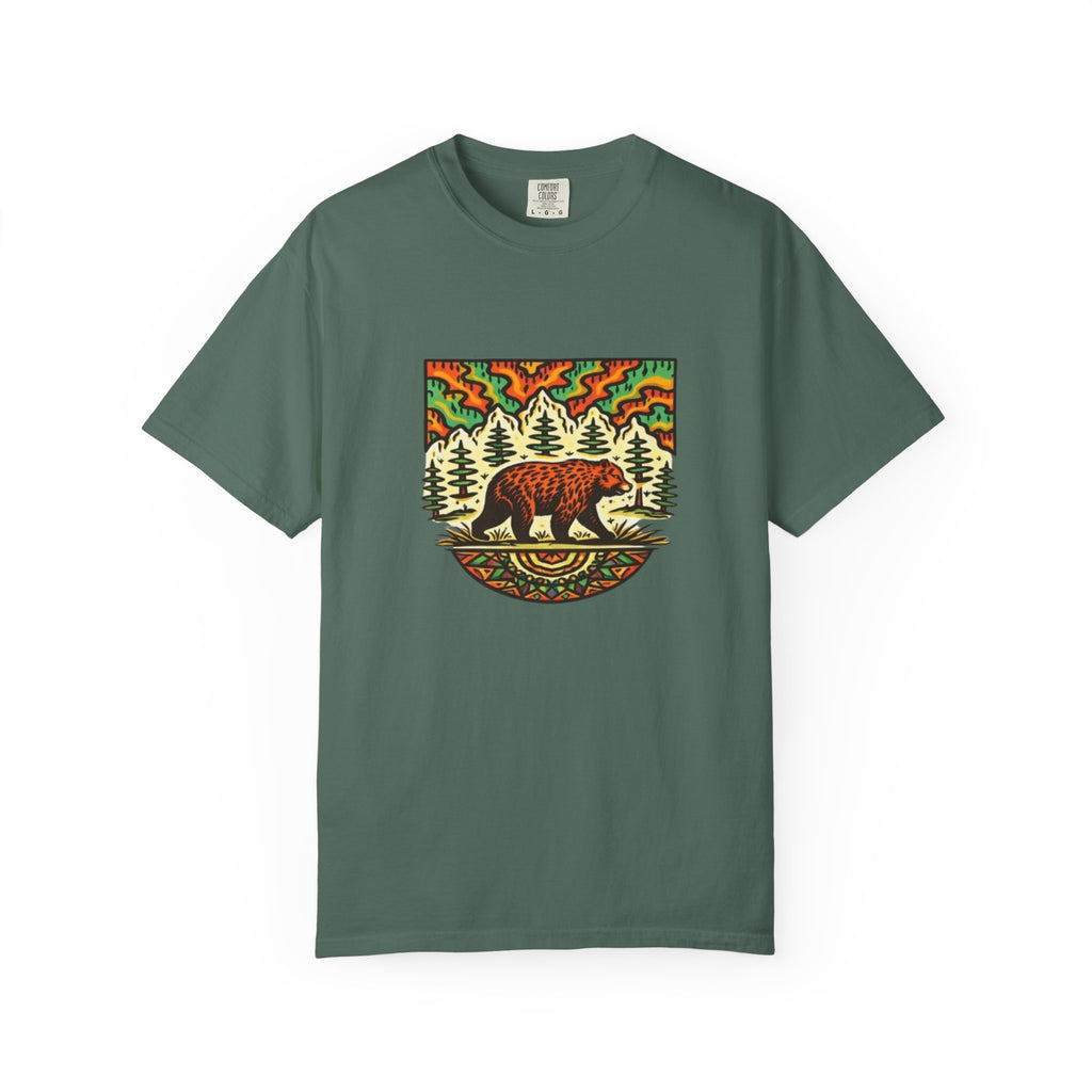 Bear Forest Graphic T-Shirt | Retro Nature Wilderness Tee