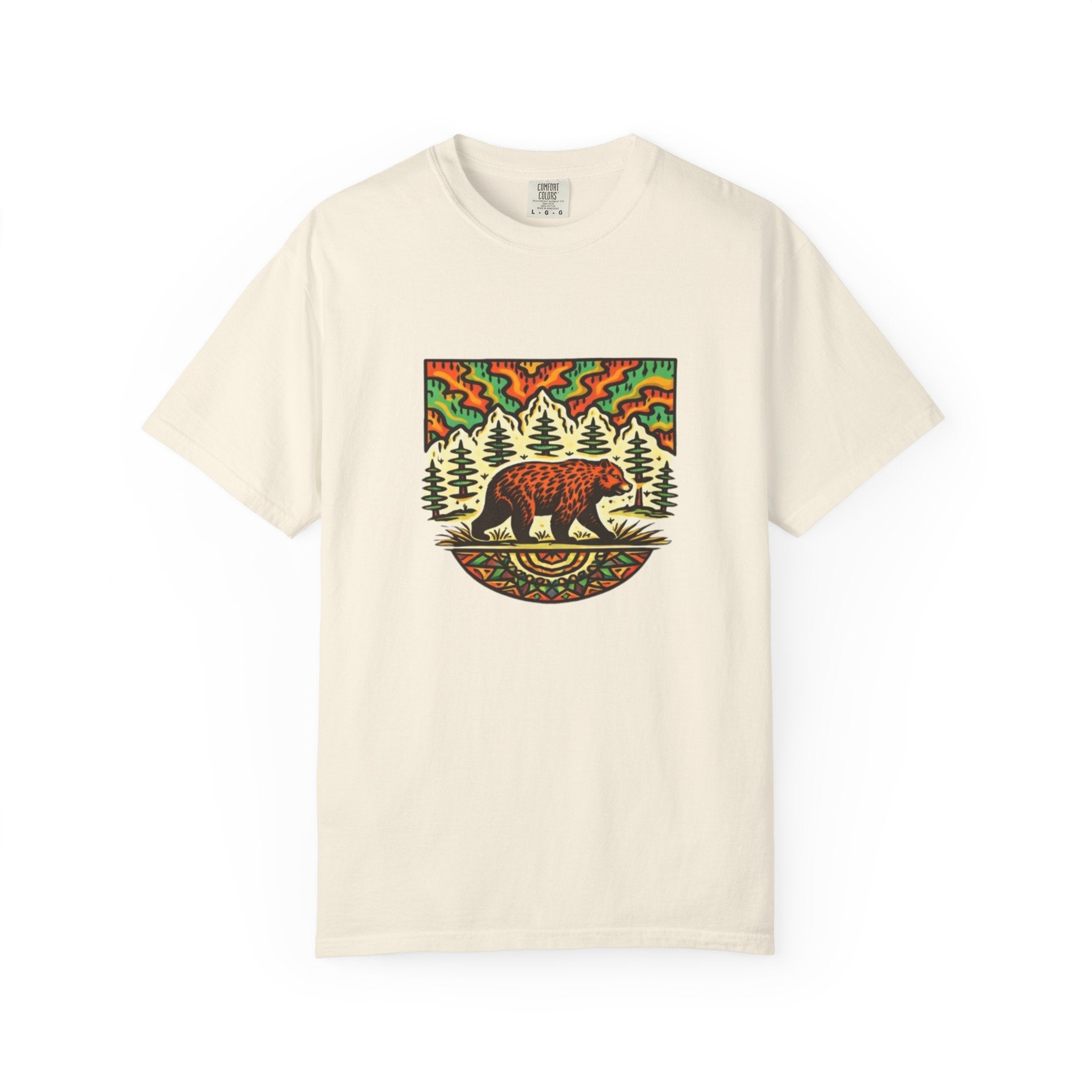 Bear Forest Graphic T-Shirt | Retro Nature Wilderness Tee