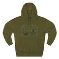Deer Stand Forest Hoodie | Hunting Lodge Woodland Sweatshirt