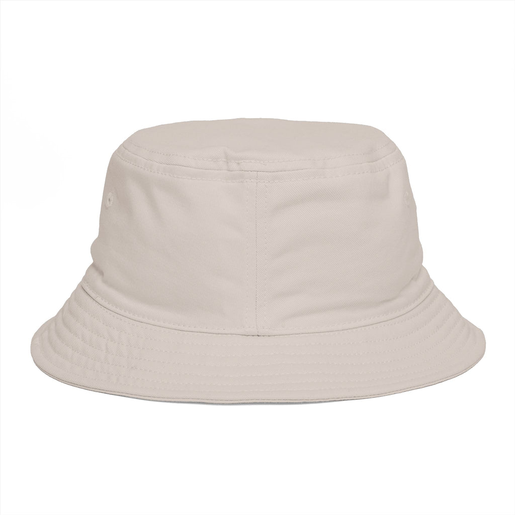 Mountain Sunset Bucket Hat | Retro Outdoor Hiking Patch