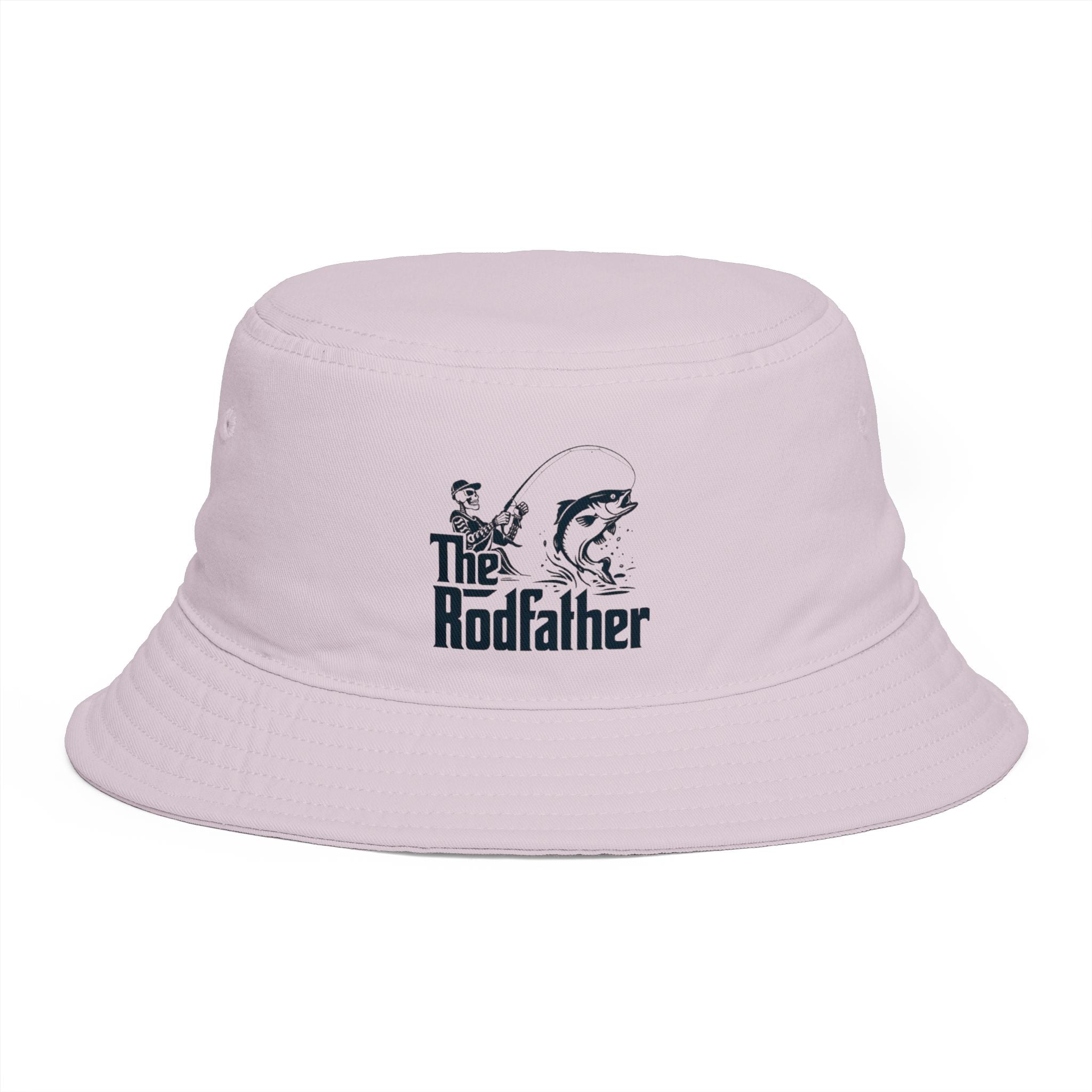 Bucket Hat | The Rodfather Vintage Fishing Logo Bucket Hat