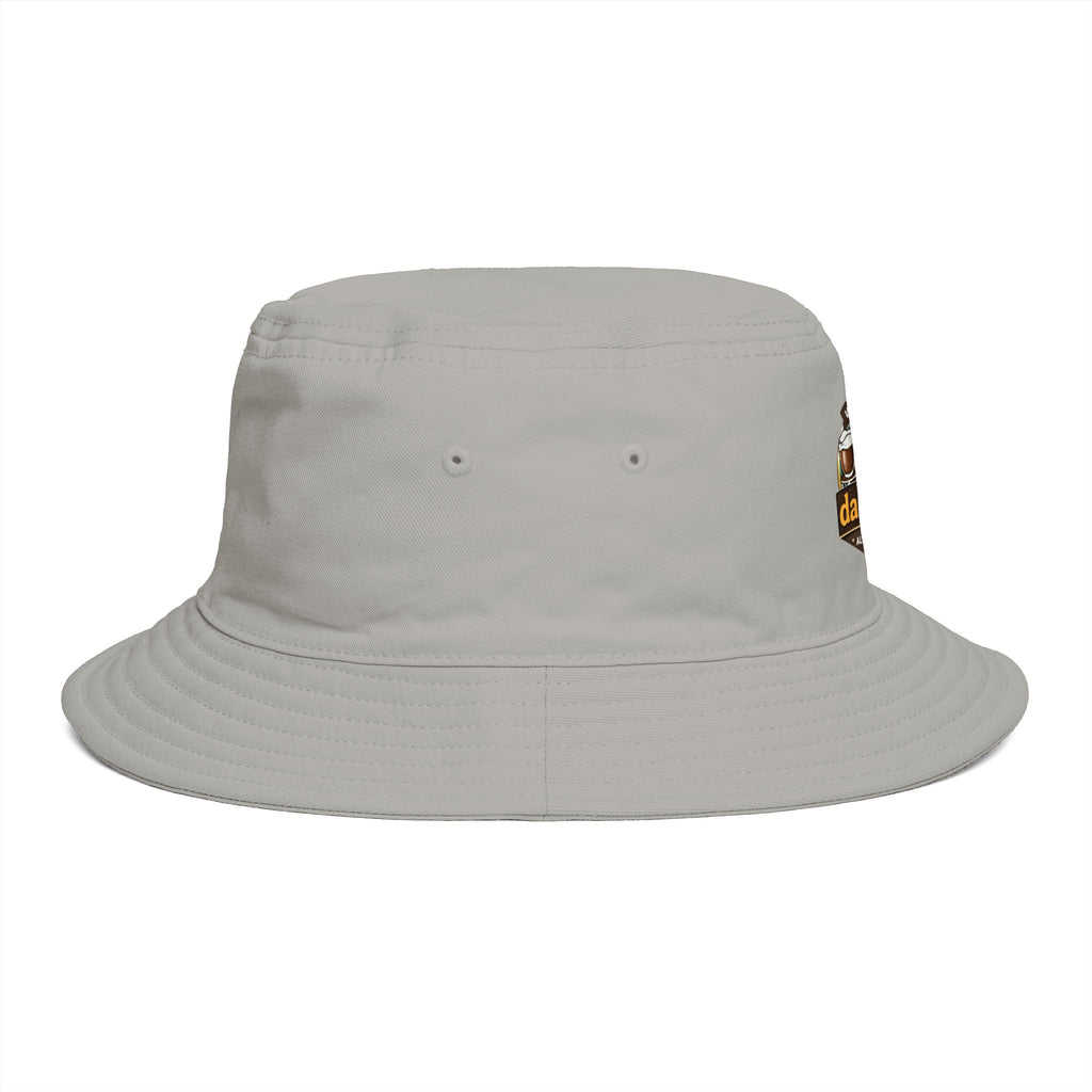 Dad Juice Bucket Hat | "Worlds Finest" Beer Graphic Casual Dad Cap