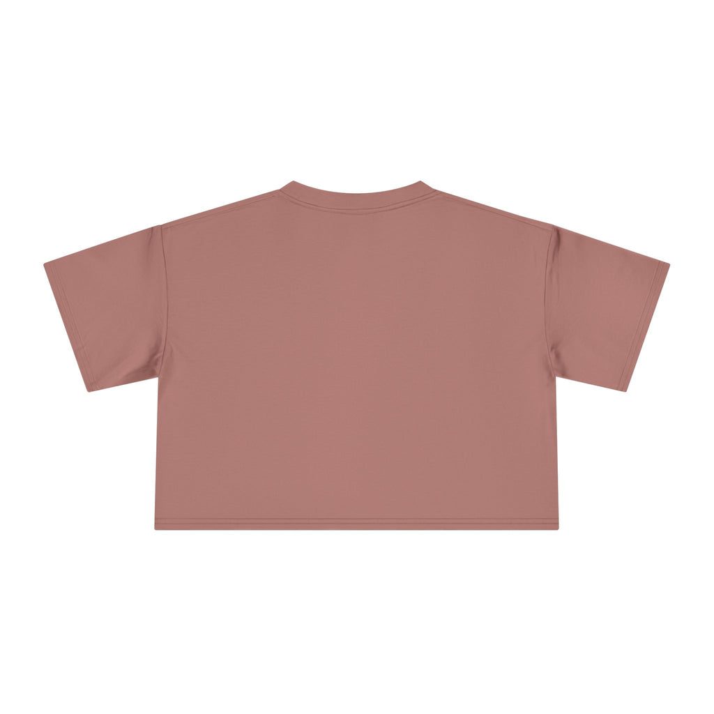 Nature Era Crop Tee | "I Am My Nature Era" Mountain & Sun Graphic
