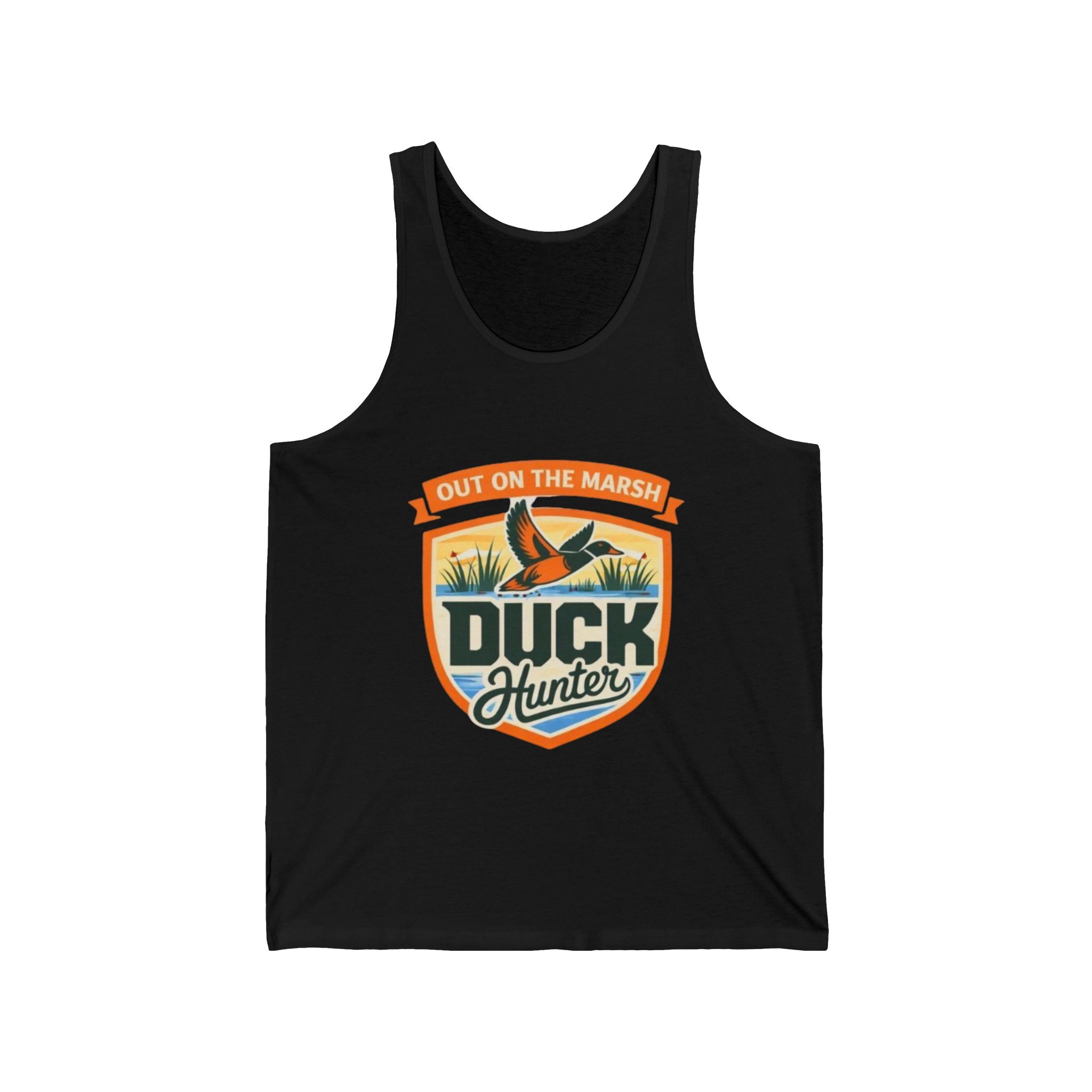 Duck Hunter Retro Tank Top | Vintage Hunting Graphic