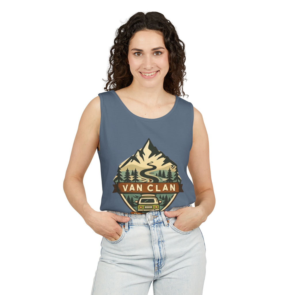 Van Clan Go Explore Tank Top | Adventure Van life Graphic Tank