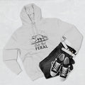 Cute But Feral Hoodie | Raccoon Illustration Graphic Pullover