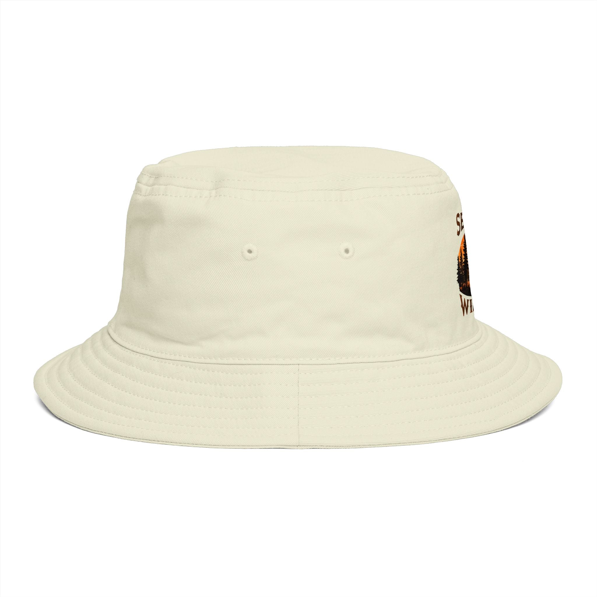 Outdoor Deer Sunset Bucket Hat | Wildlife Hunting Lover Hat