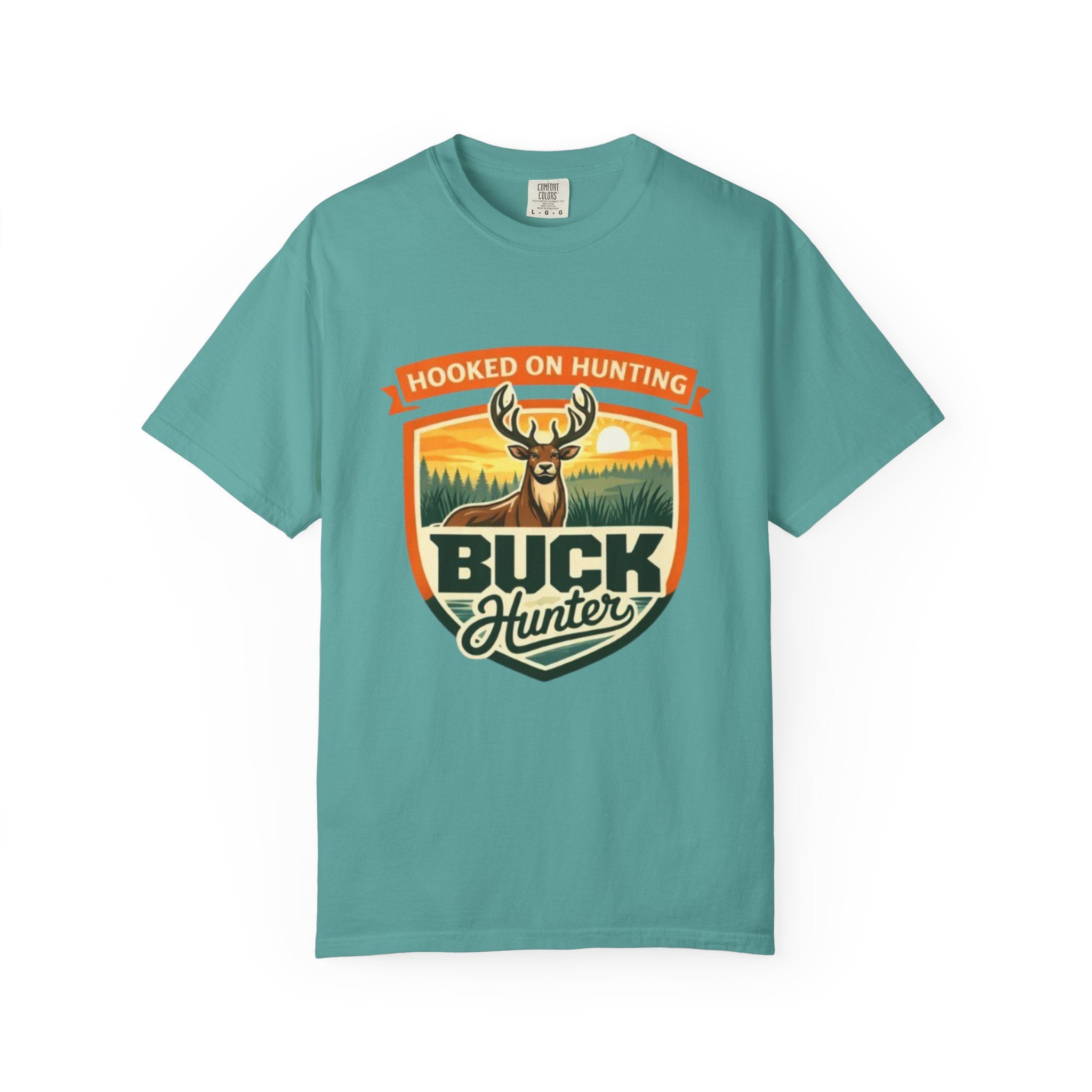Buck Hunter T-Shirt | Hooked on Hunting Deer Hunting Graphic Tee