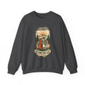 Crewneck Sweatshirt | Beyond This Life Bear & Skeleton Can Graphic