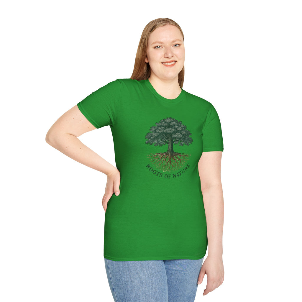 Tree with Exposed Roots T-Shirt | Nature Roots Graphic Tee