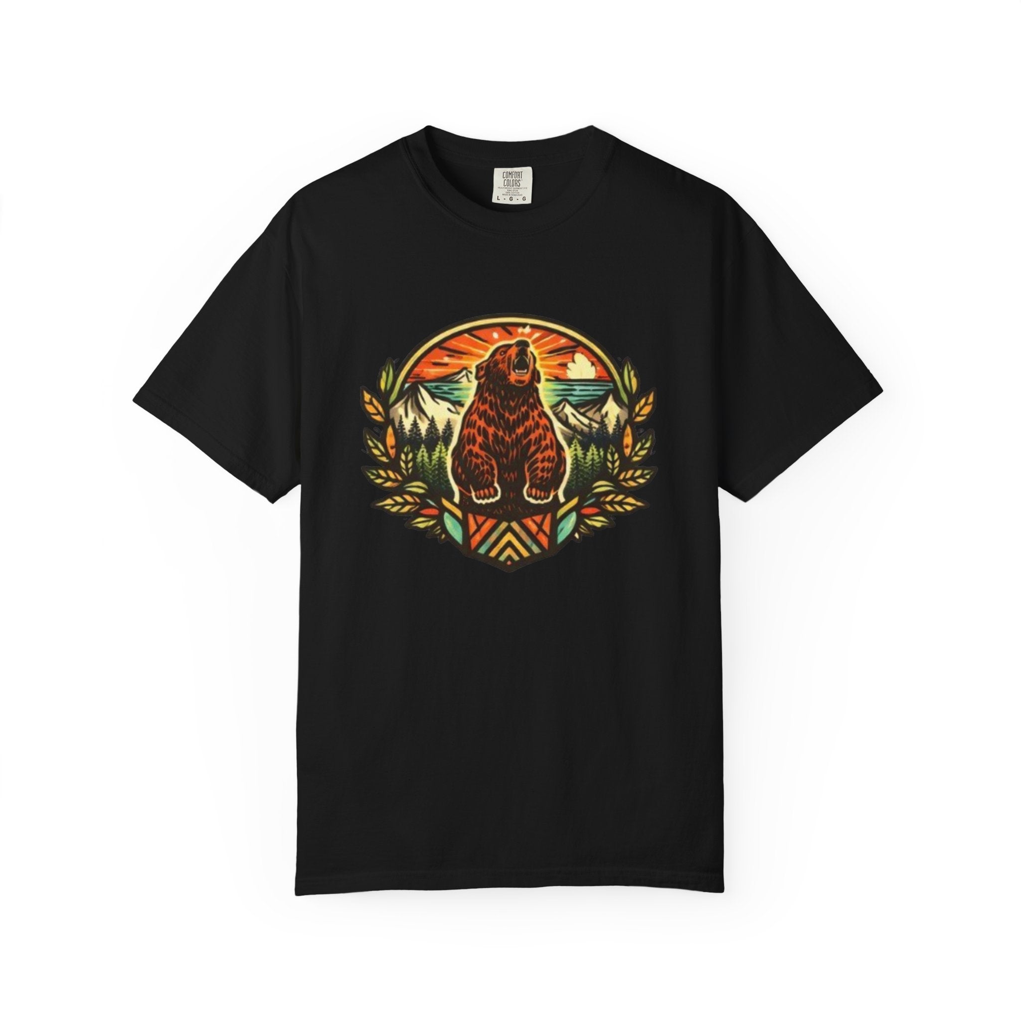 Bear Crest T-Shirt | Vintage Mountain Wildlife Graphic Tee
