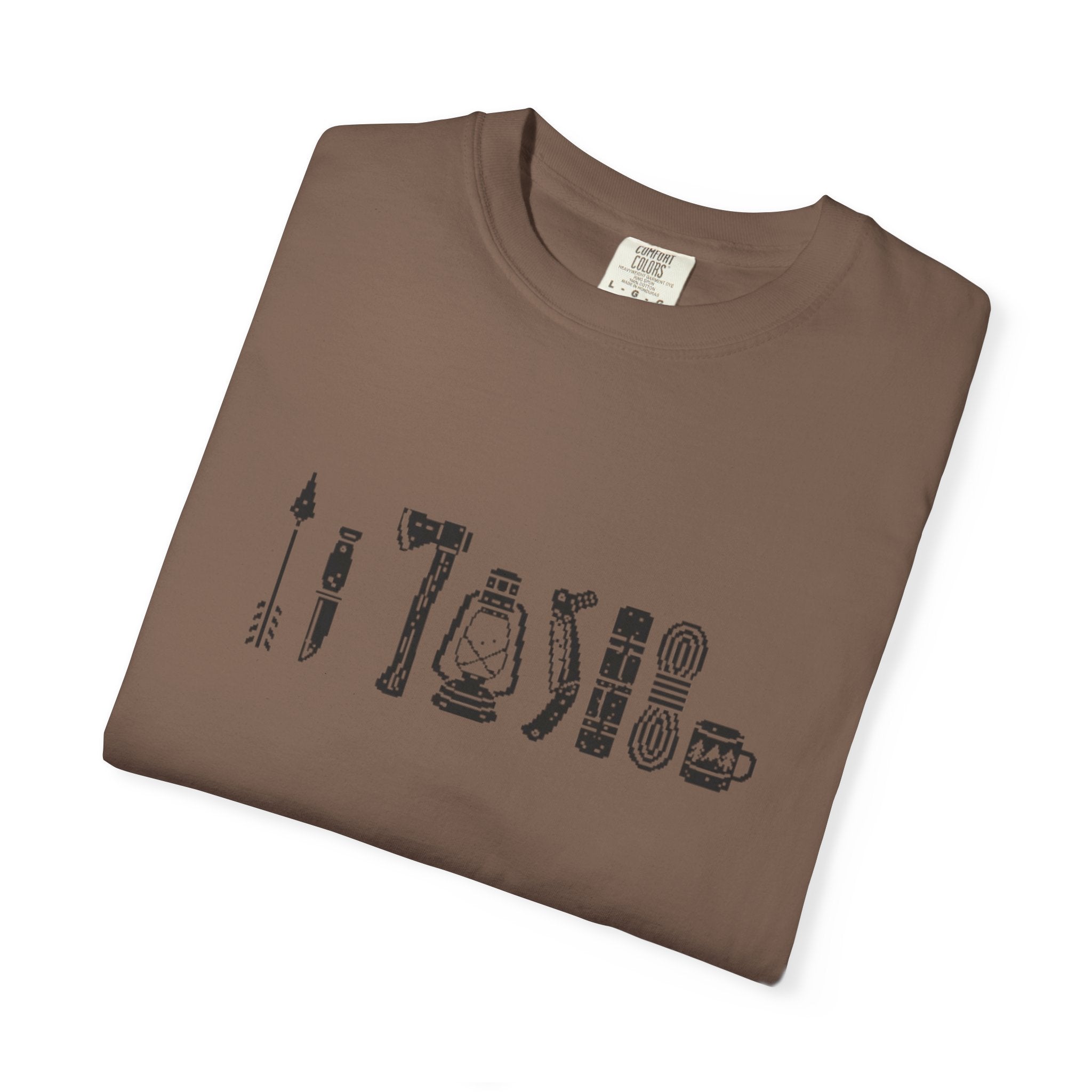 Outdoorsman Camp Tools T-Shirt | Gift for Dad