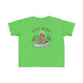 Toddler Tee | "Stay Weird" Canoe Sloth Graphic