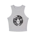 Alien Abduction UFO Racer Tank Top | Womens Micro Rib