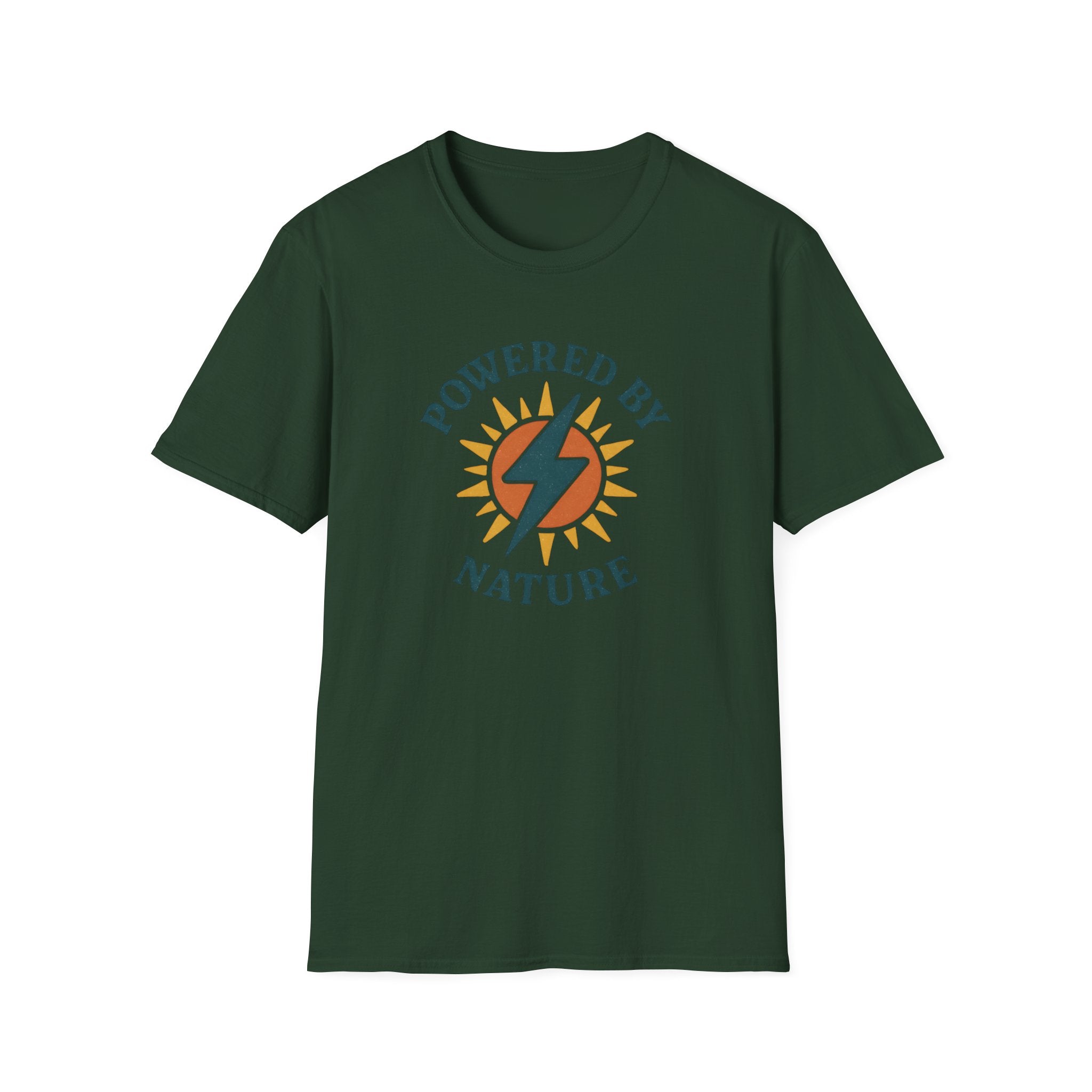 Powered by Nature T-Shirt | Eco-Inspired Graphic Tee