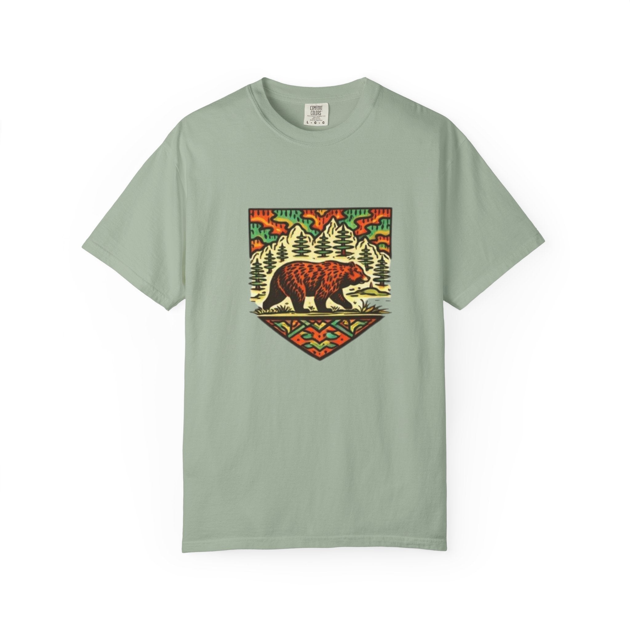 Bear Crest T-Shirt | Vintage Forest Adventure Graphic