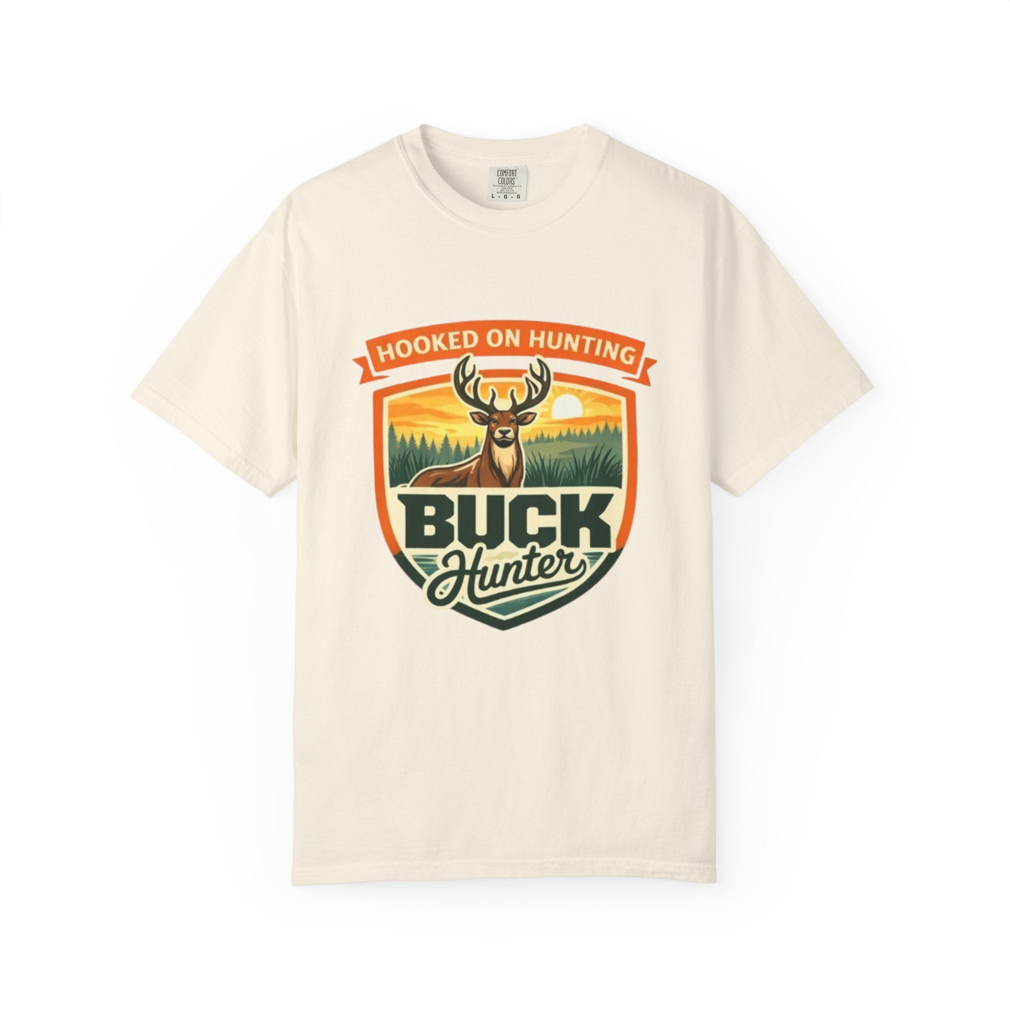 Buck Hunter T-Shirt | Hooked on Hunting Deer Hunting Graphic Tee