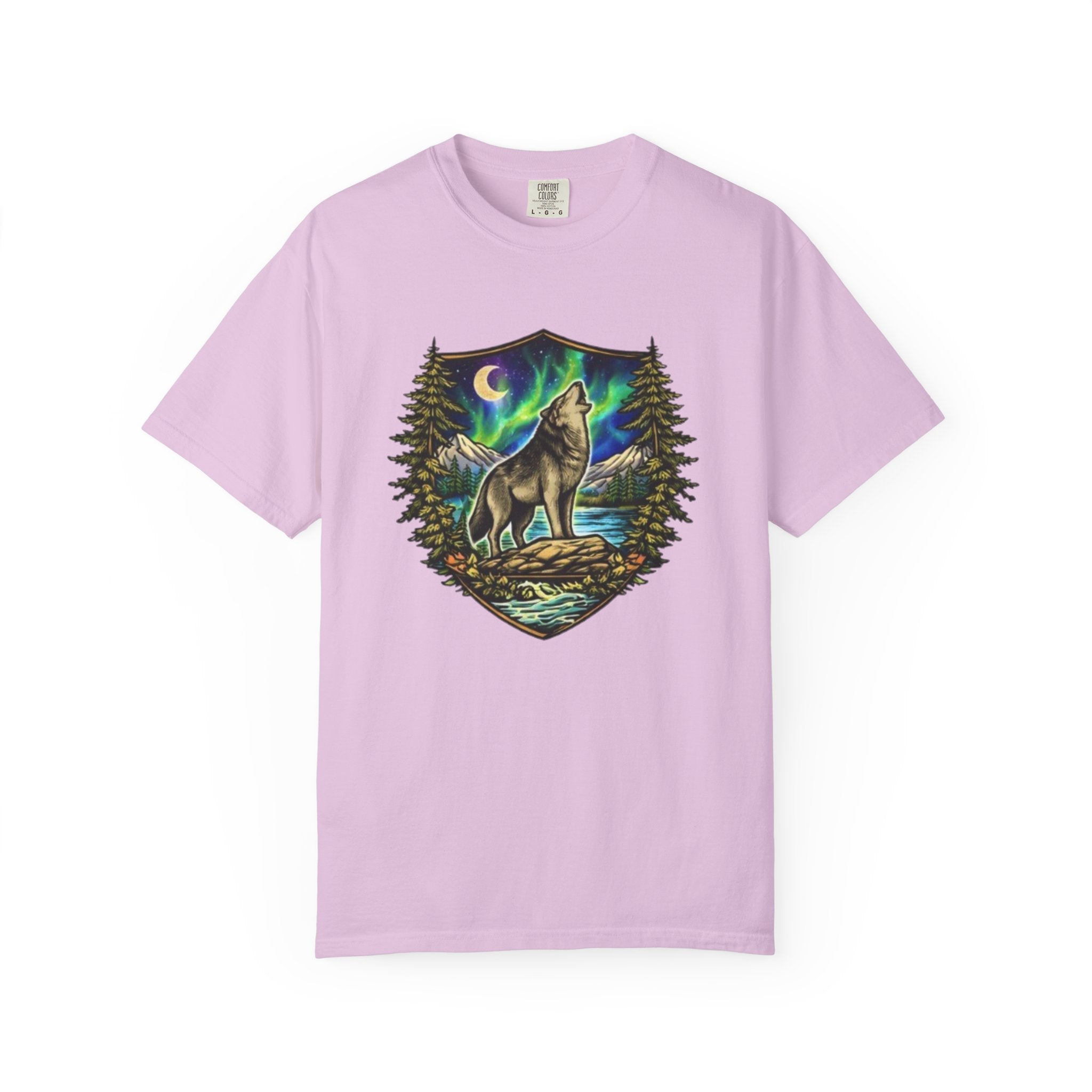 Wolf Howl T-Shirt | Northern Lights Outdoor Graphic Tee