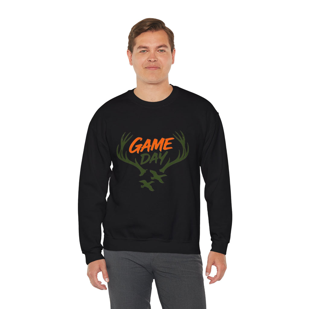 Game Day Sweatshirt | Hunting Bucks & Ducks Crewneck