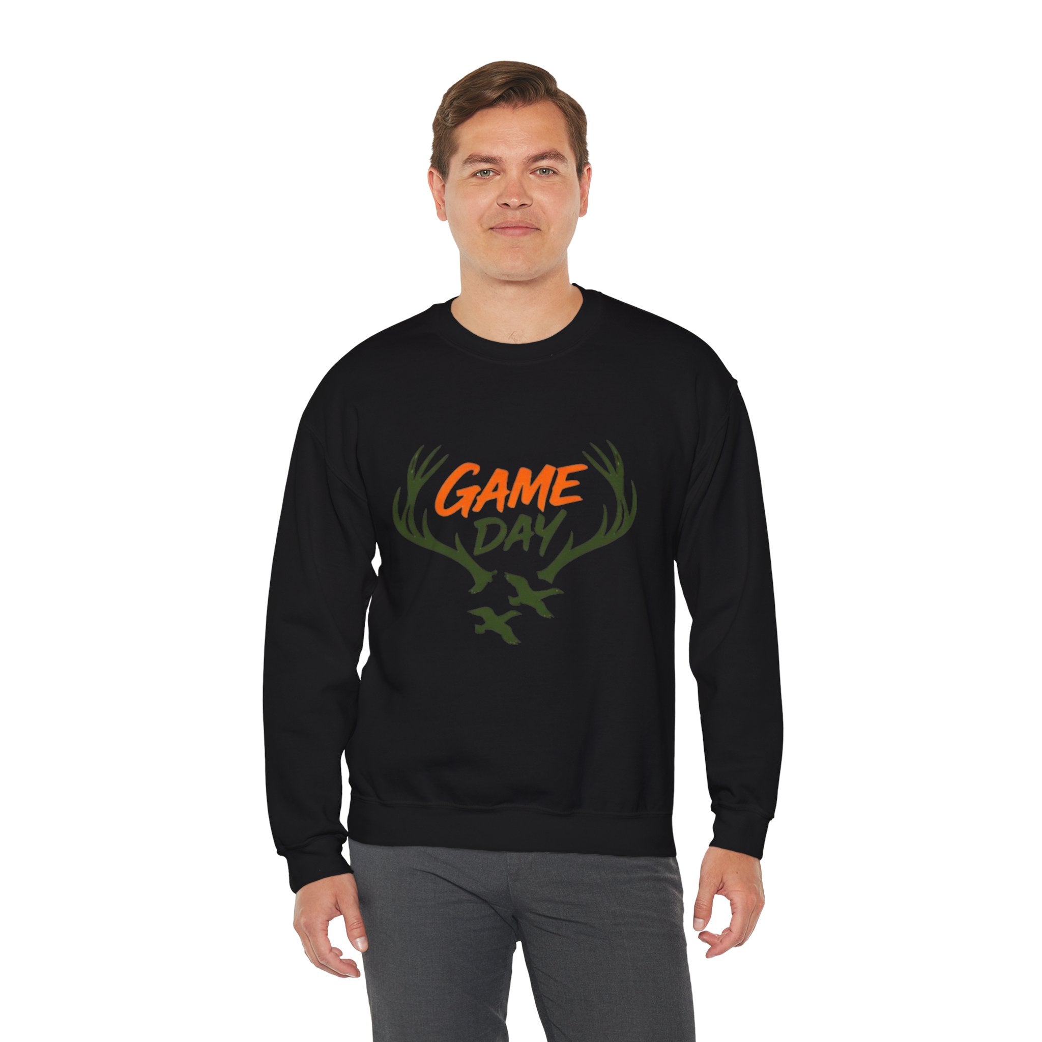 Game Day Sweatshirt | Hunting Bucks & Ducks Crewneck