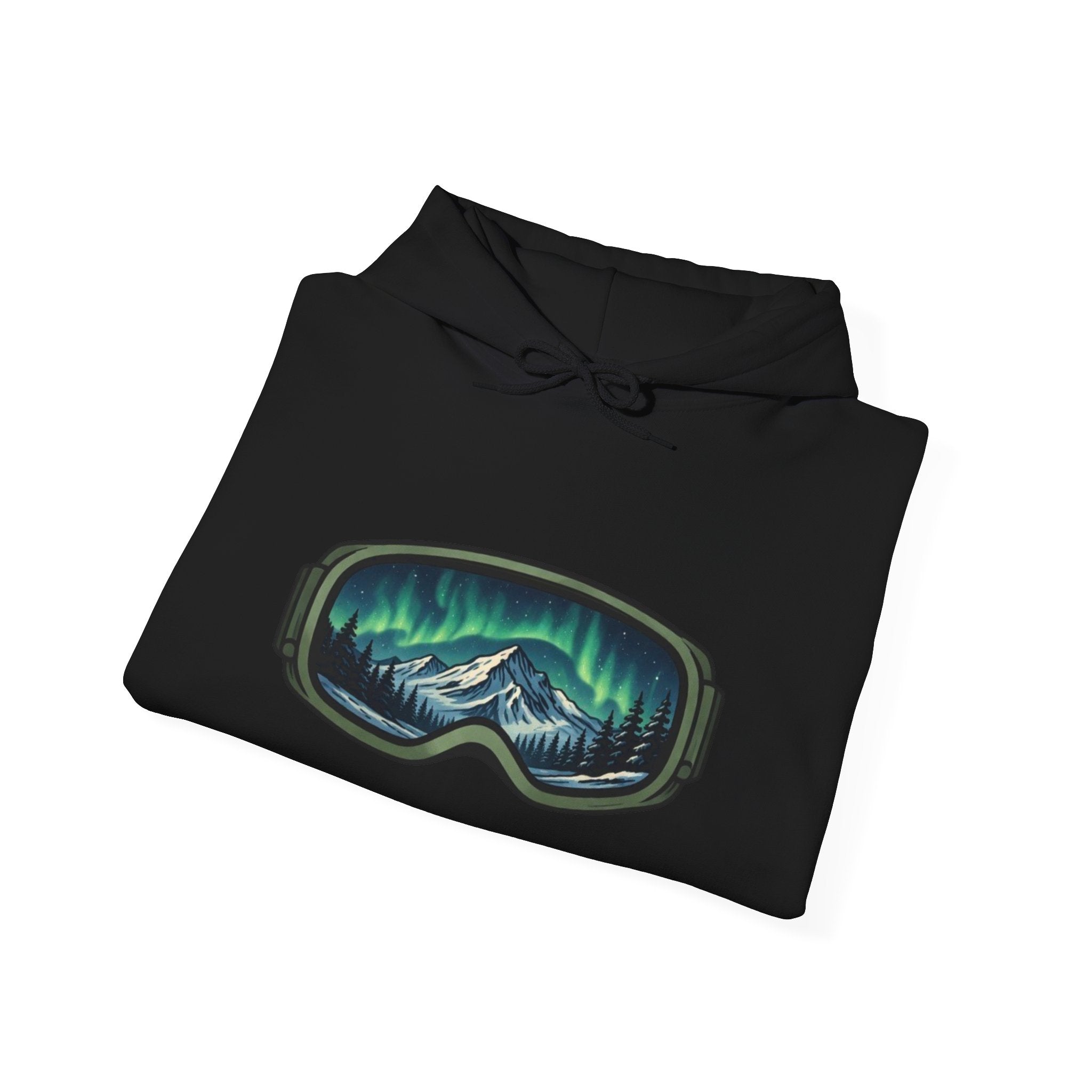 Northern Lights Ski Goggle Hoodie