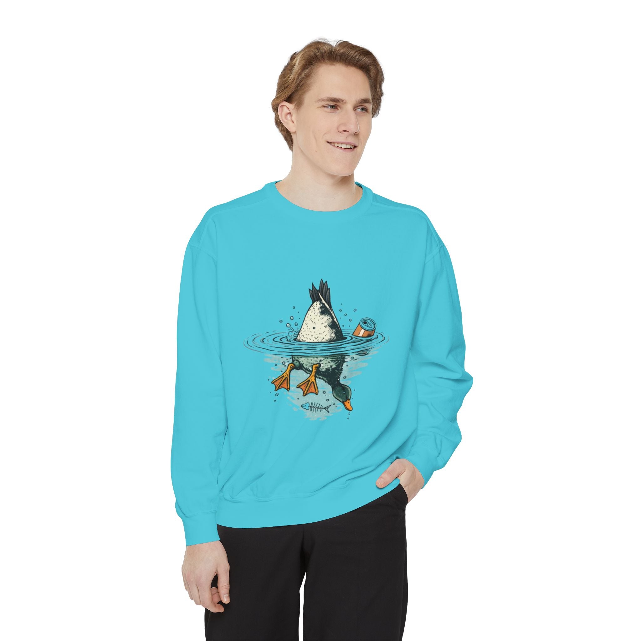 Bottoms Up Duck Dive Sweatshirt