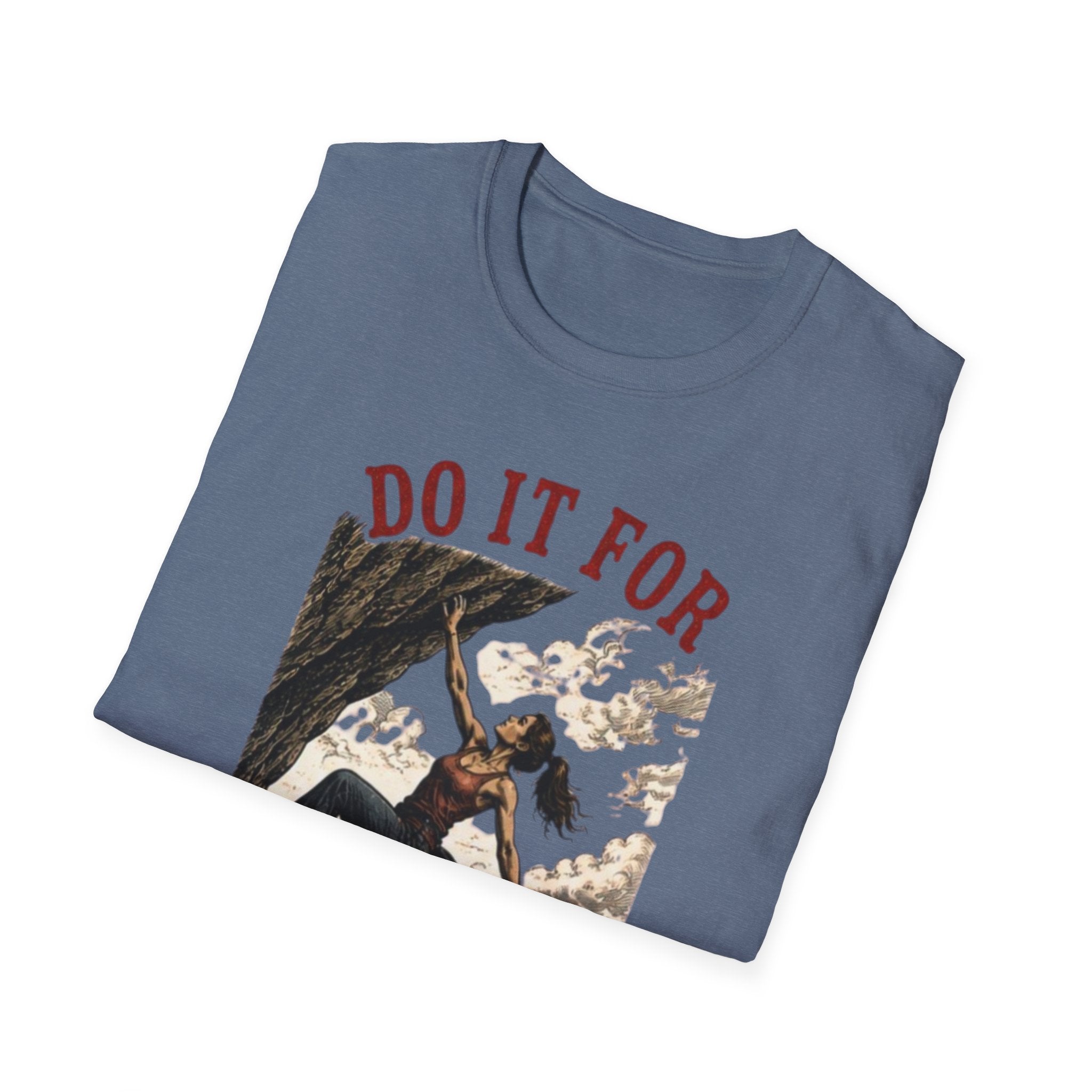 Do It For The Plot Graphic T-Shirt | Adventure Climber Vintage Design
