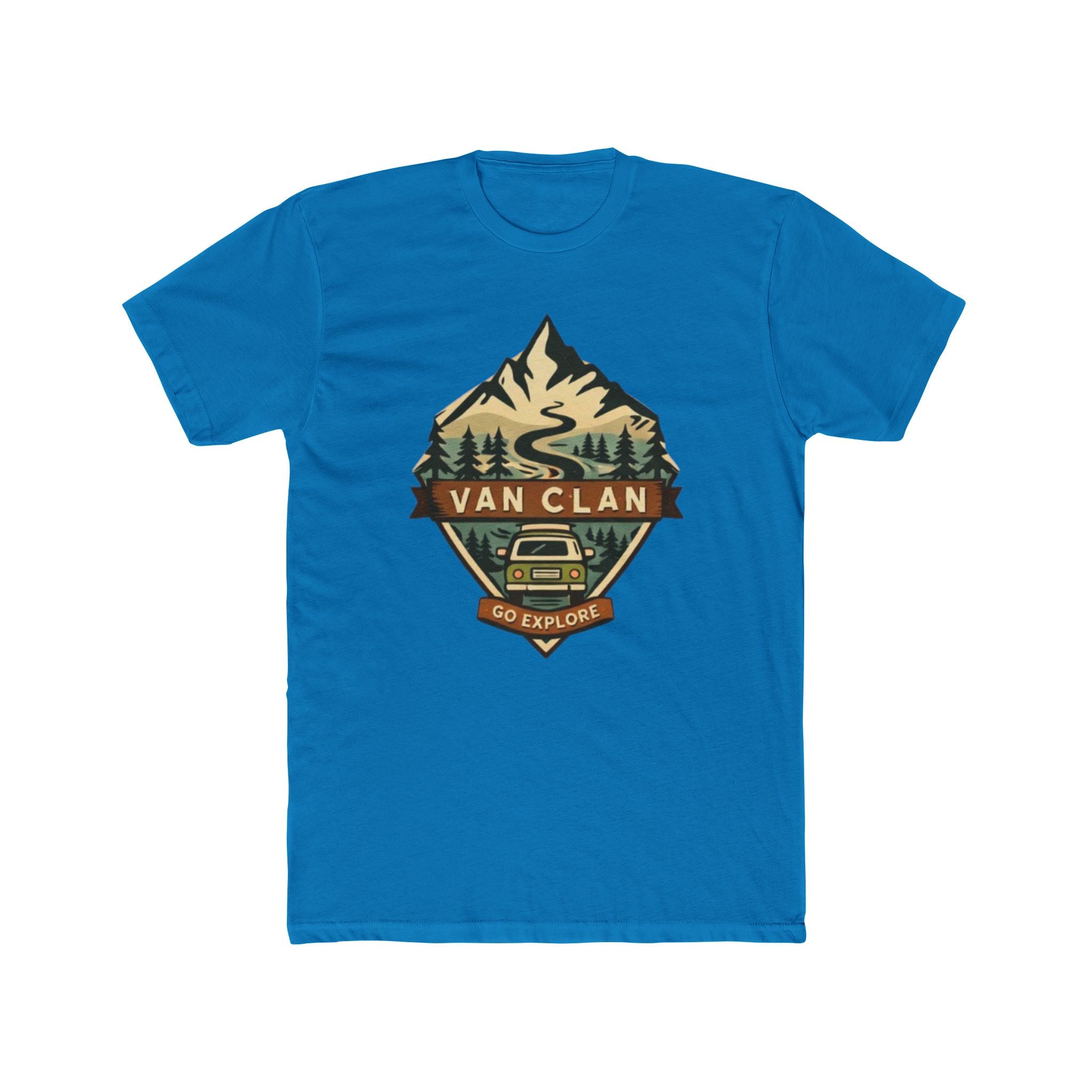 Van Clan Adventure T‑Shirt | Go Explore Vintage Camper Tee