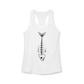 Fish Skeleton Racerback Tank
