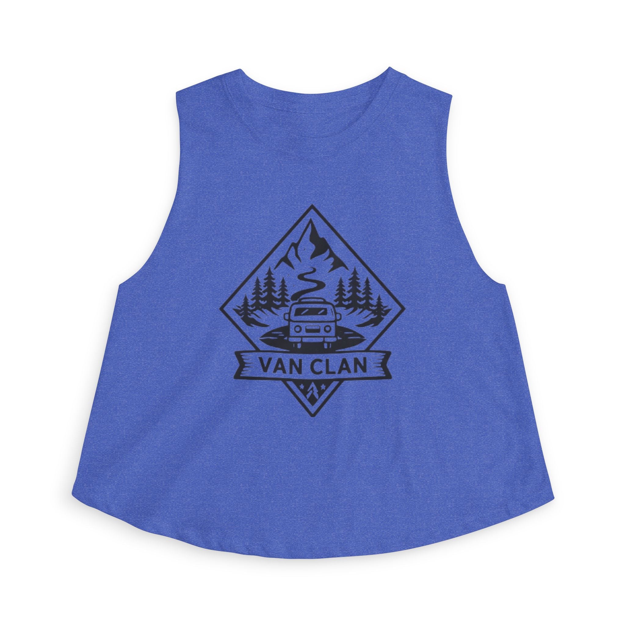 Van Clan Camping Crop Top | Outdoorsy Women’s Adventure Tee