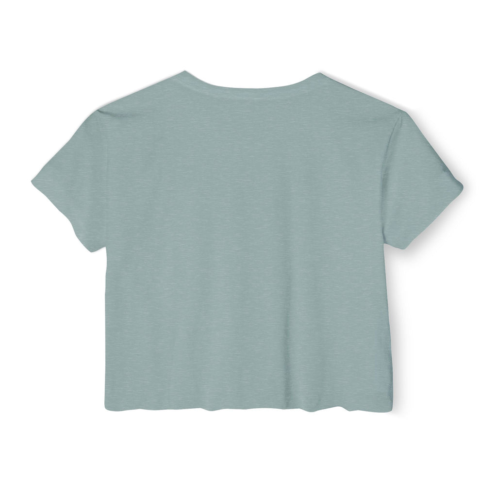 Otter with Beer Cute Festival Crop Top | Floating Otter Design