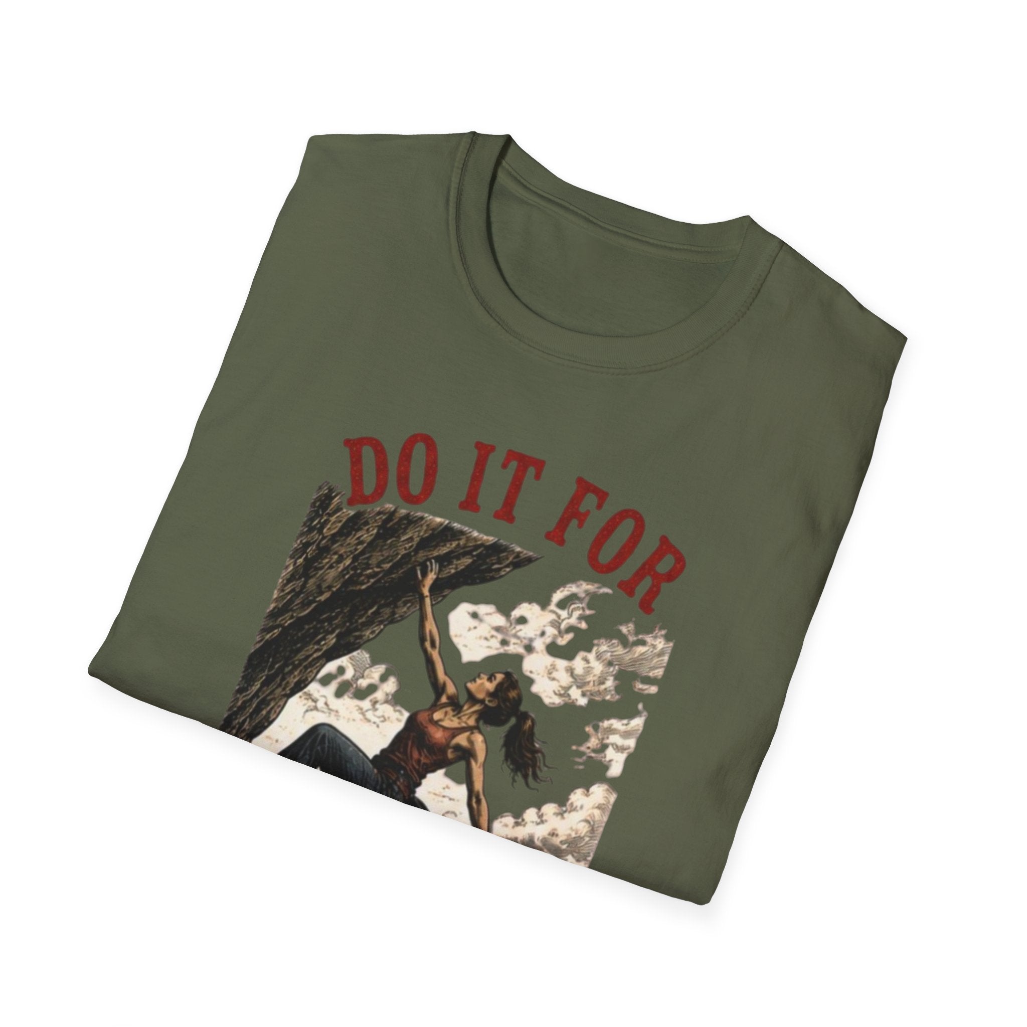 Do It For The Plot Graphic T-Shirt | Adventure Climber Vintage Design