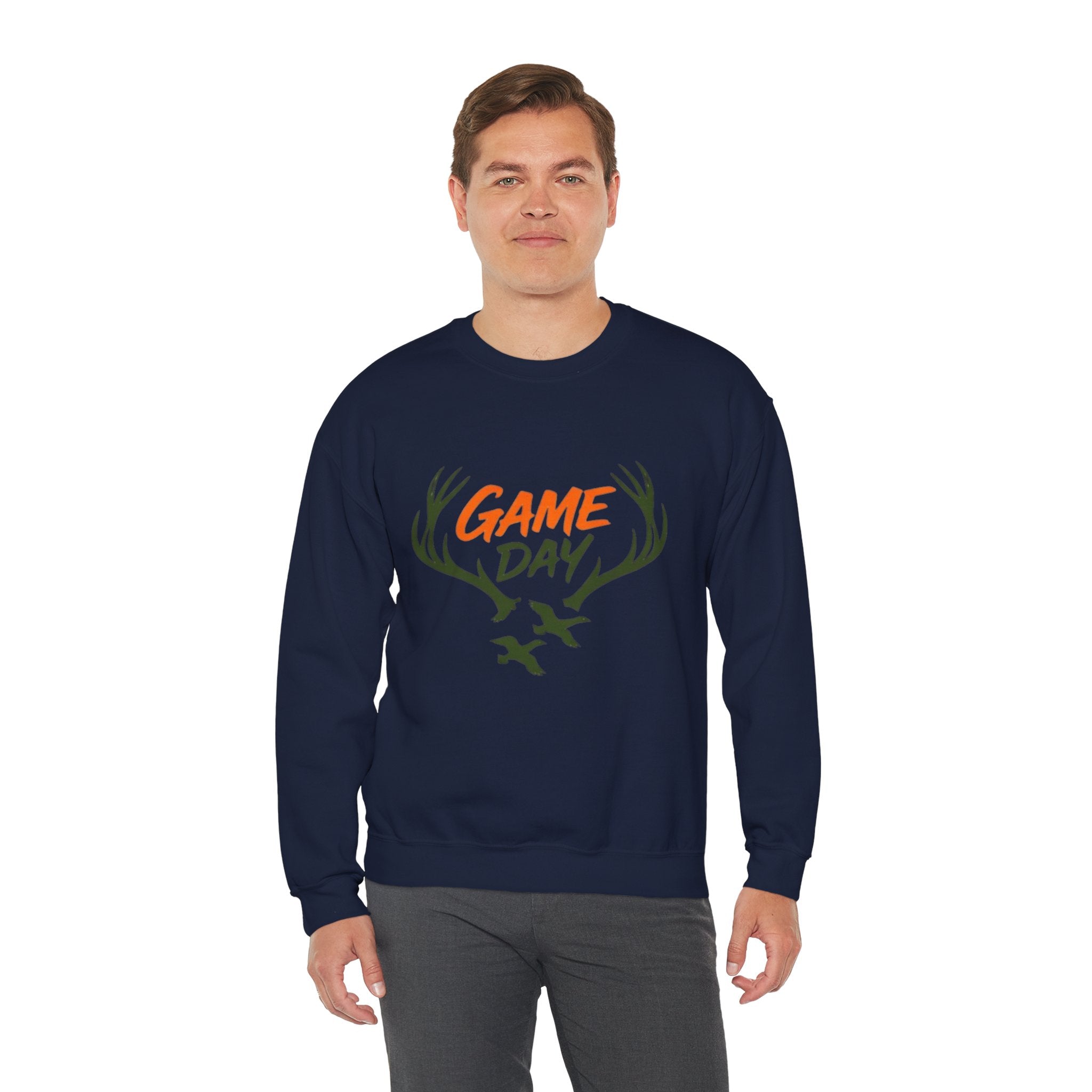 Game Day Sweatshirt | Hunting Bucks & Ducks Crewneck