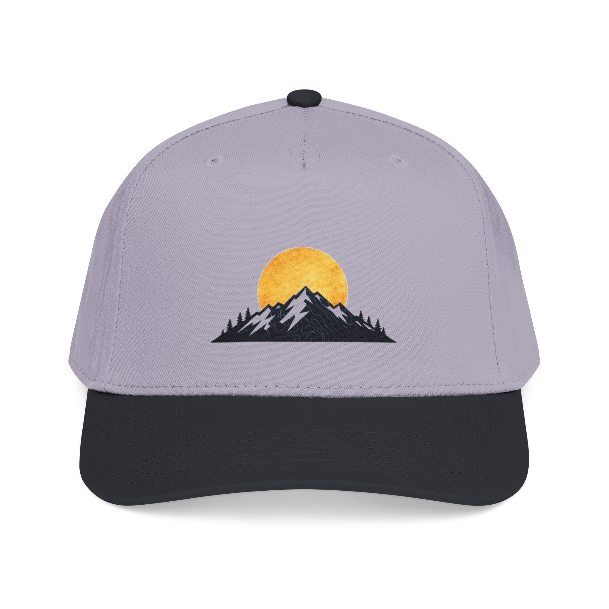 Mountain Landscape Baseball Cap | Rustic Outdoor Hiking Ball Cap