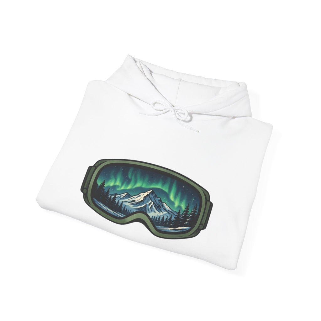 Northern Lights Ski Goggle Hoodie