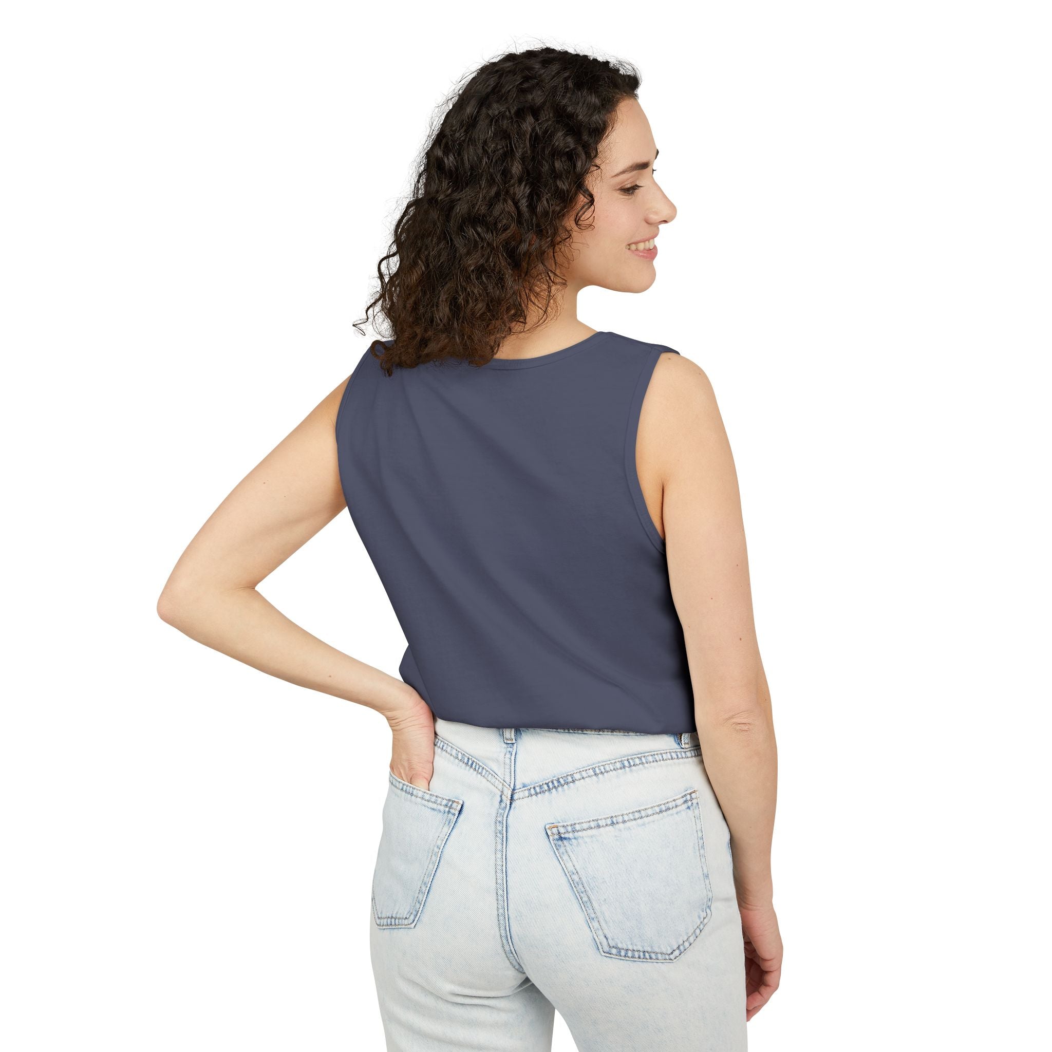 Snowboarding Mountain Goggles Tank Top