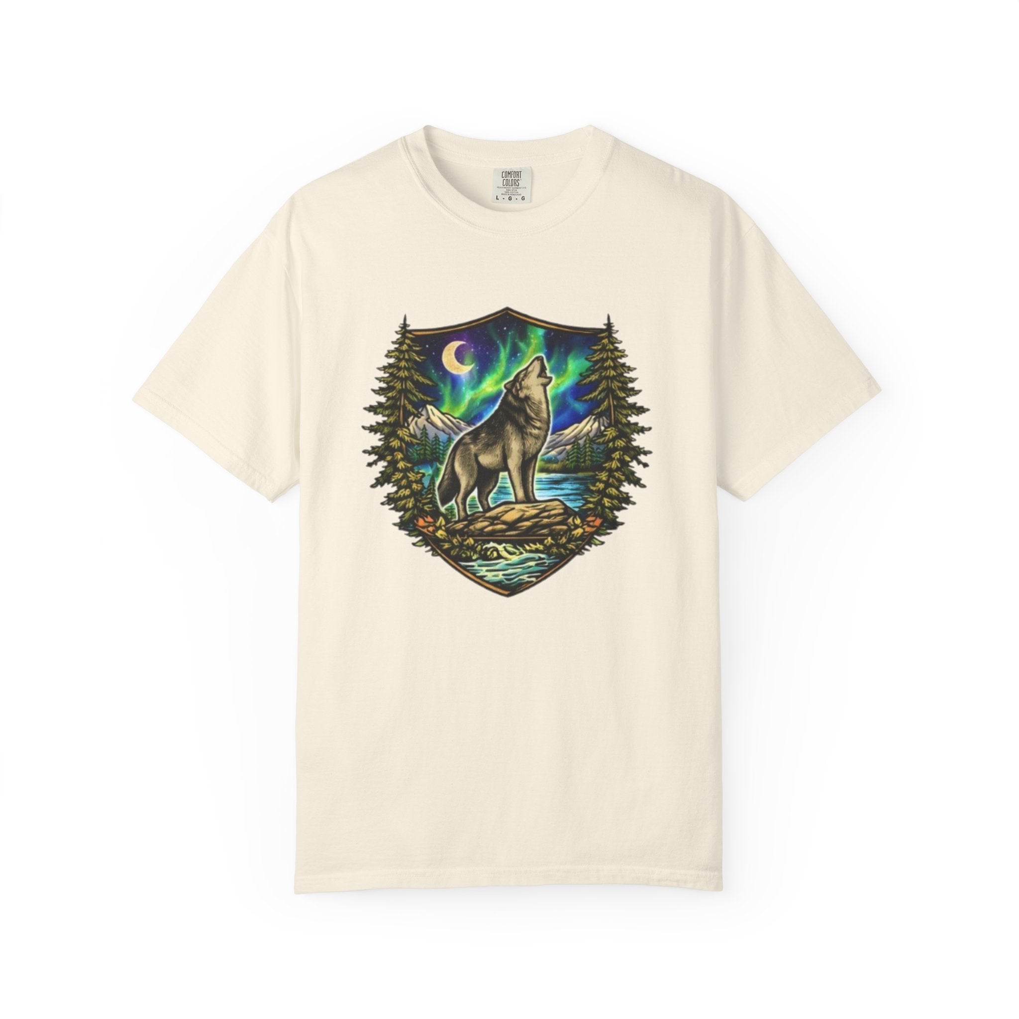 Wolf Howl T-Shirt | Northern Lights Outdoor Graphic Tee