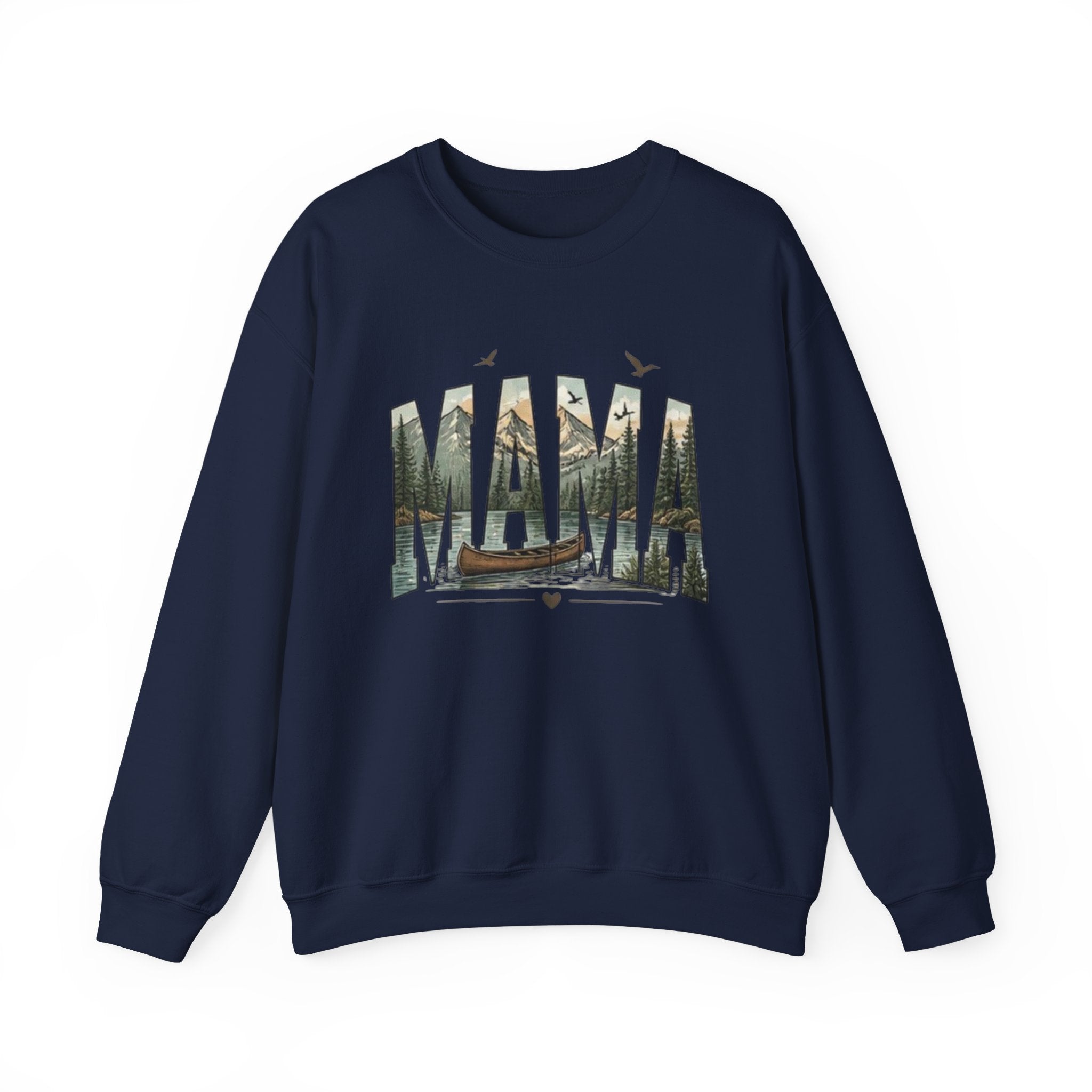 Mama Graphic Sweatshirt | Nature Canoe Design | Mothers Day Gift