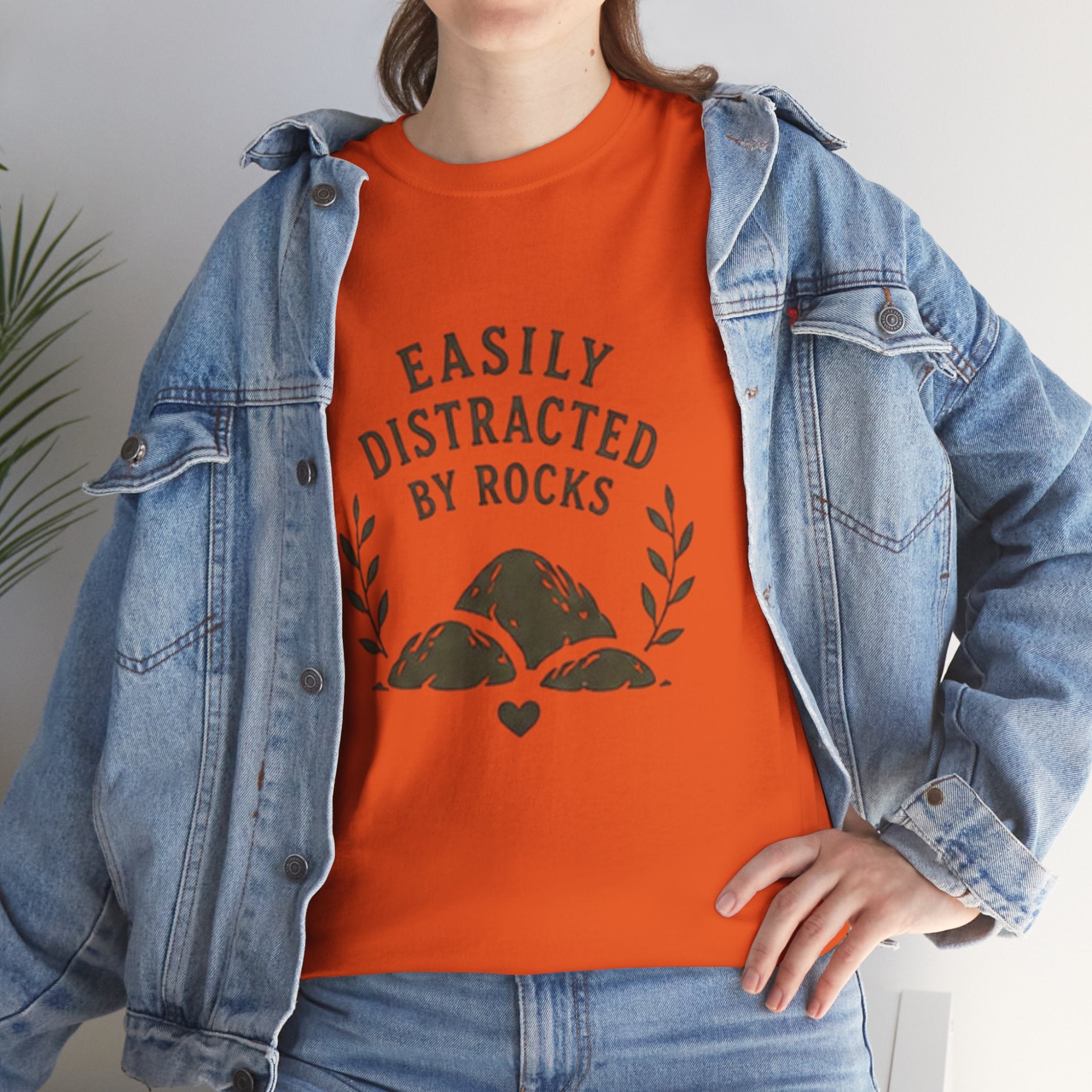 Easily Distracted By Rocks T-Shirt