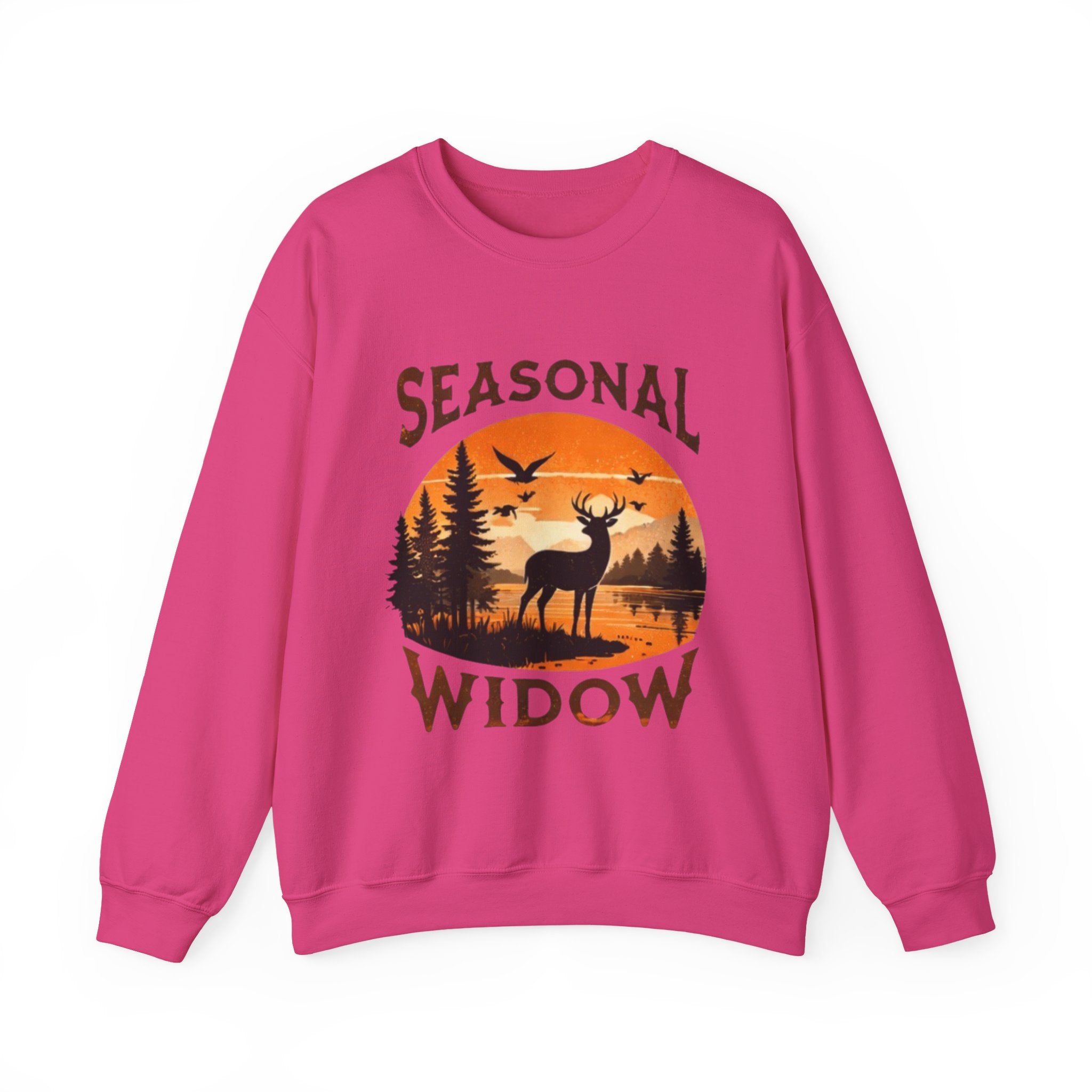 Sweatshirt | "Seasonal Widow" Deer Sunset Crewneck