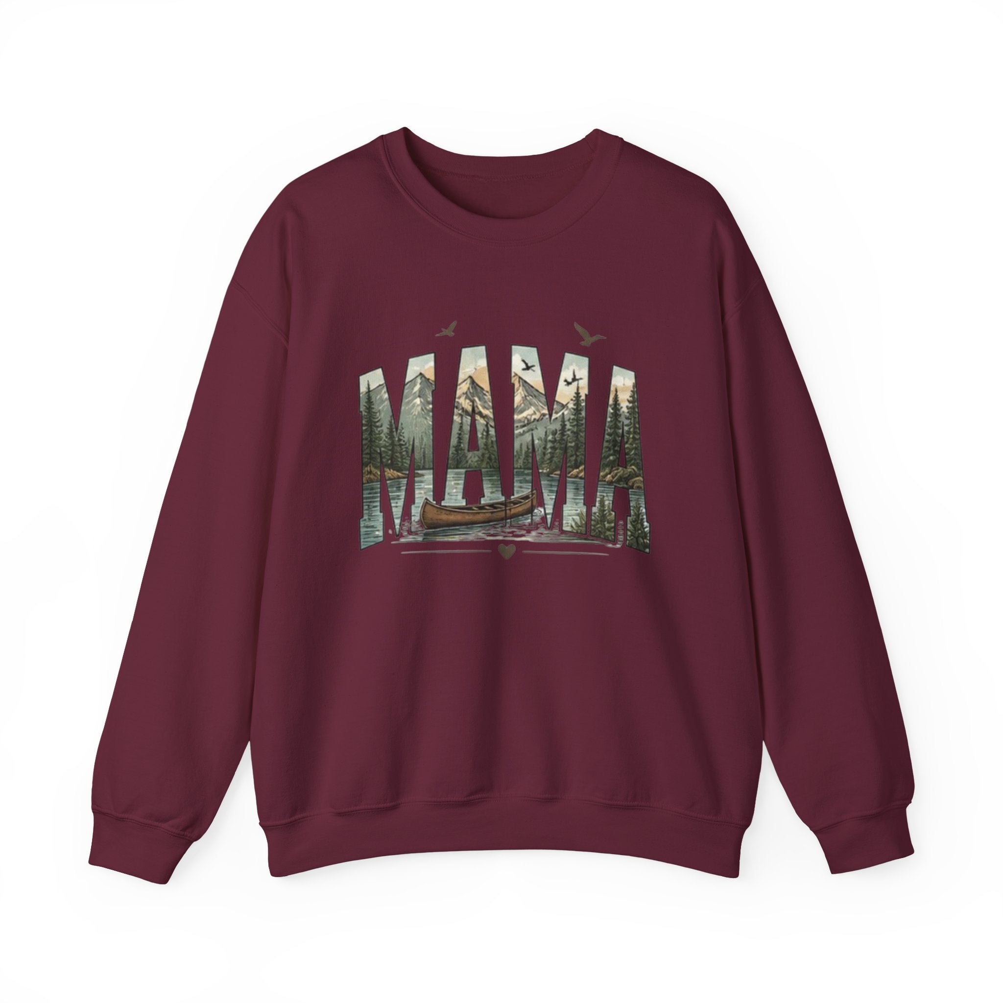 Mama Graphic Sweatshirt | Nature Canoe Design | Mothers Day Gift