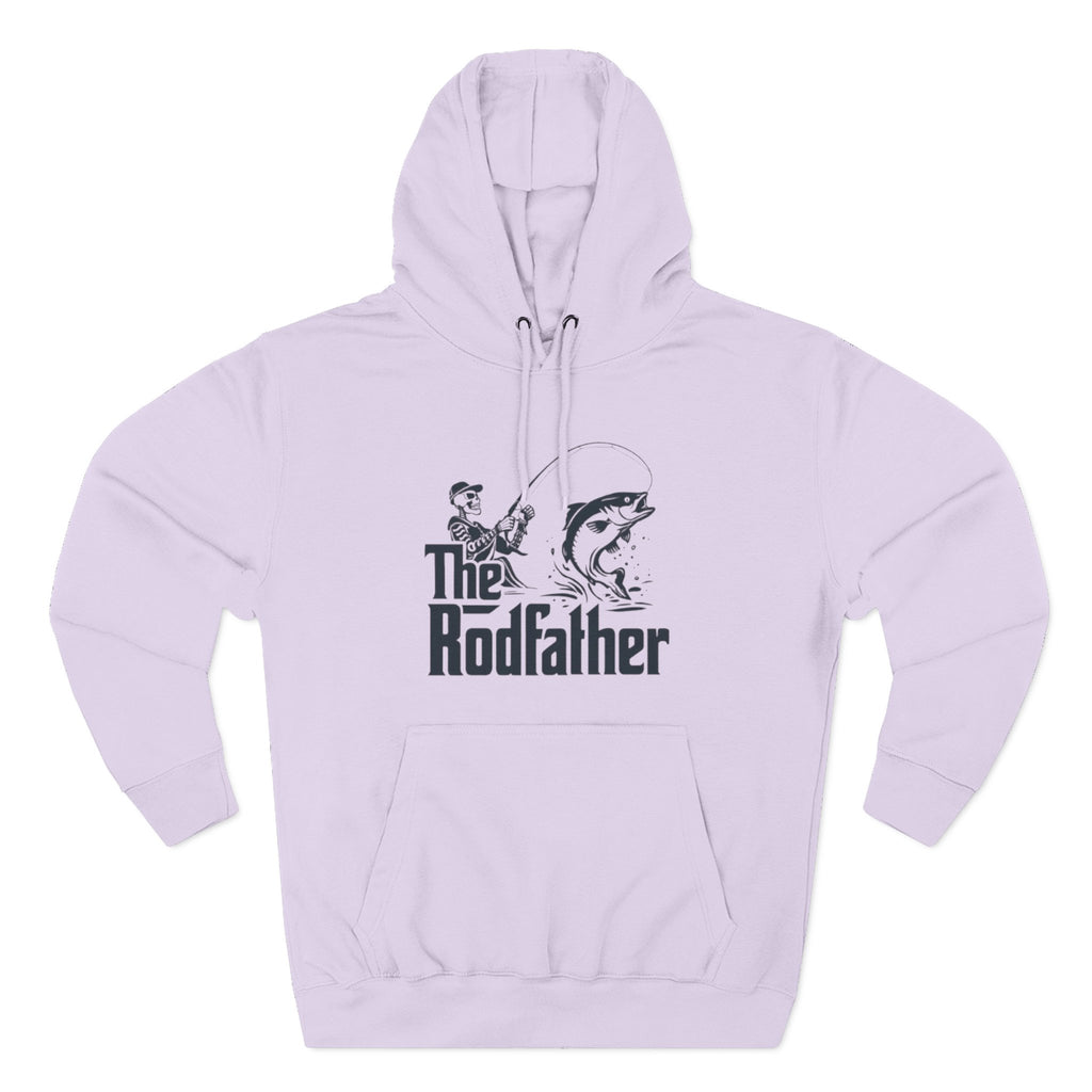 The Rodfather Hoodie | Fishing Graphic Pullover for Anglers