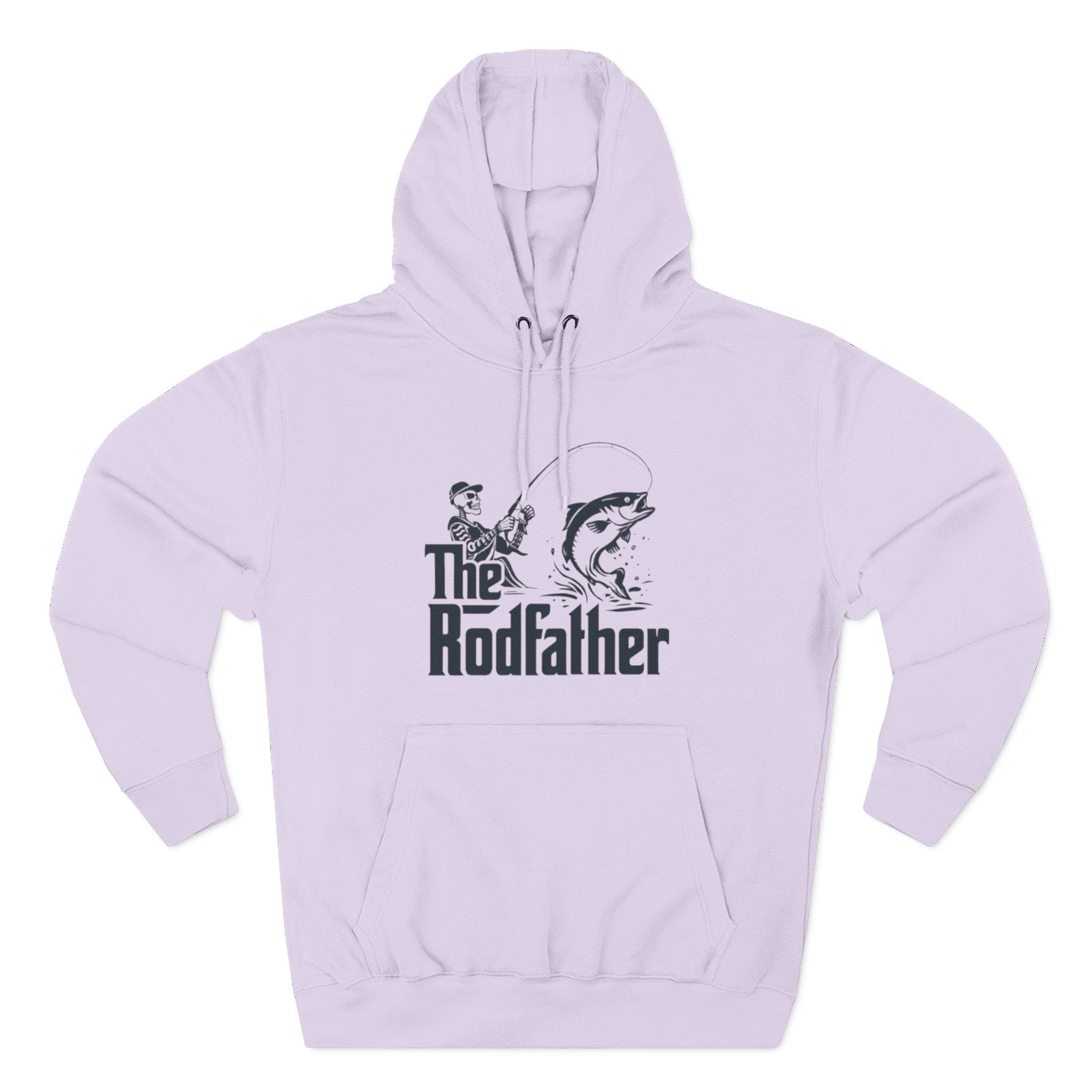 The Rodfather Hoodie | Fishing Graphic Pullover for Anglers